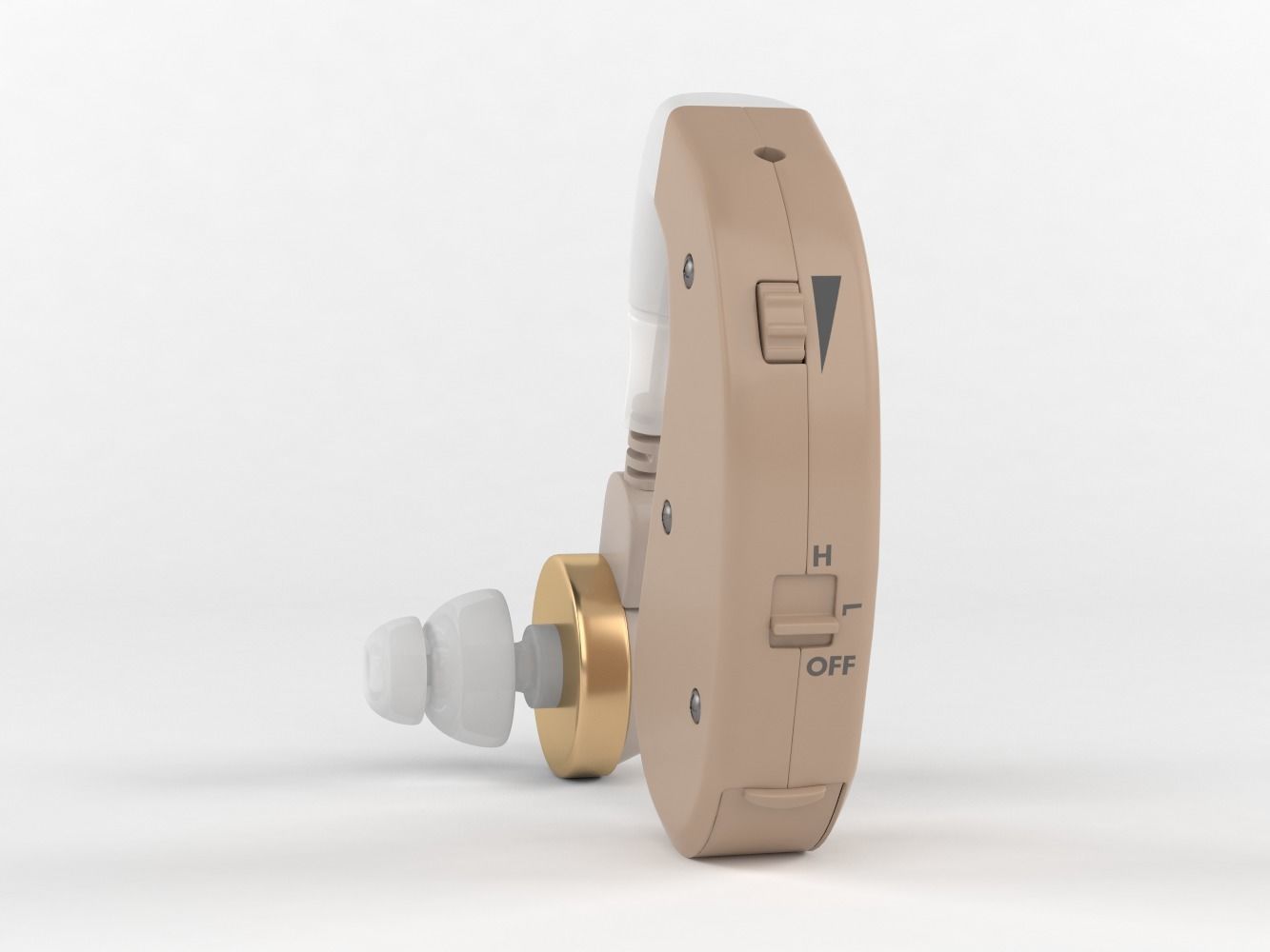 Mini Portable Hearing Aid 3D model_4