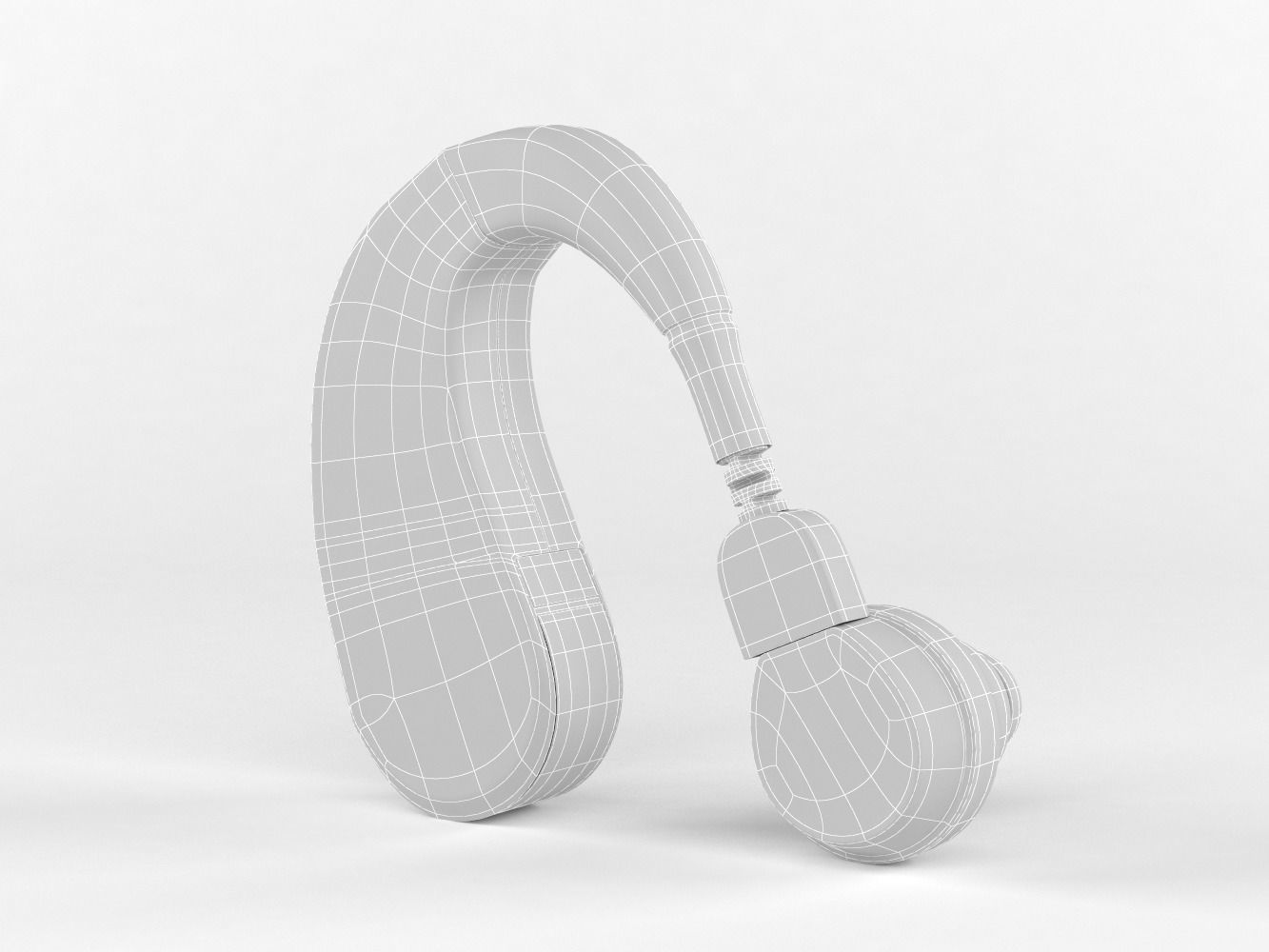 Mini Portable Hearing Aid 3D model_8