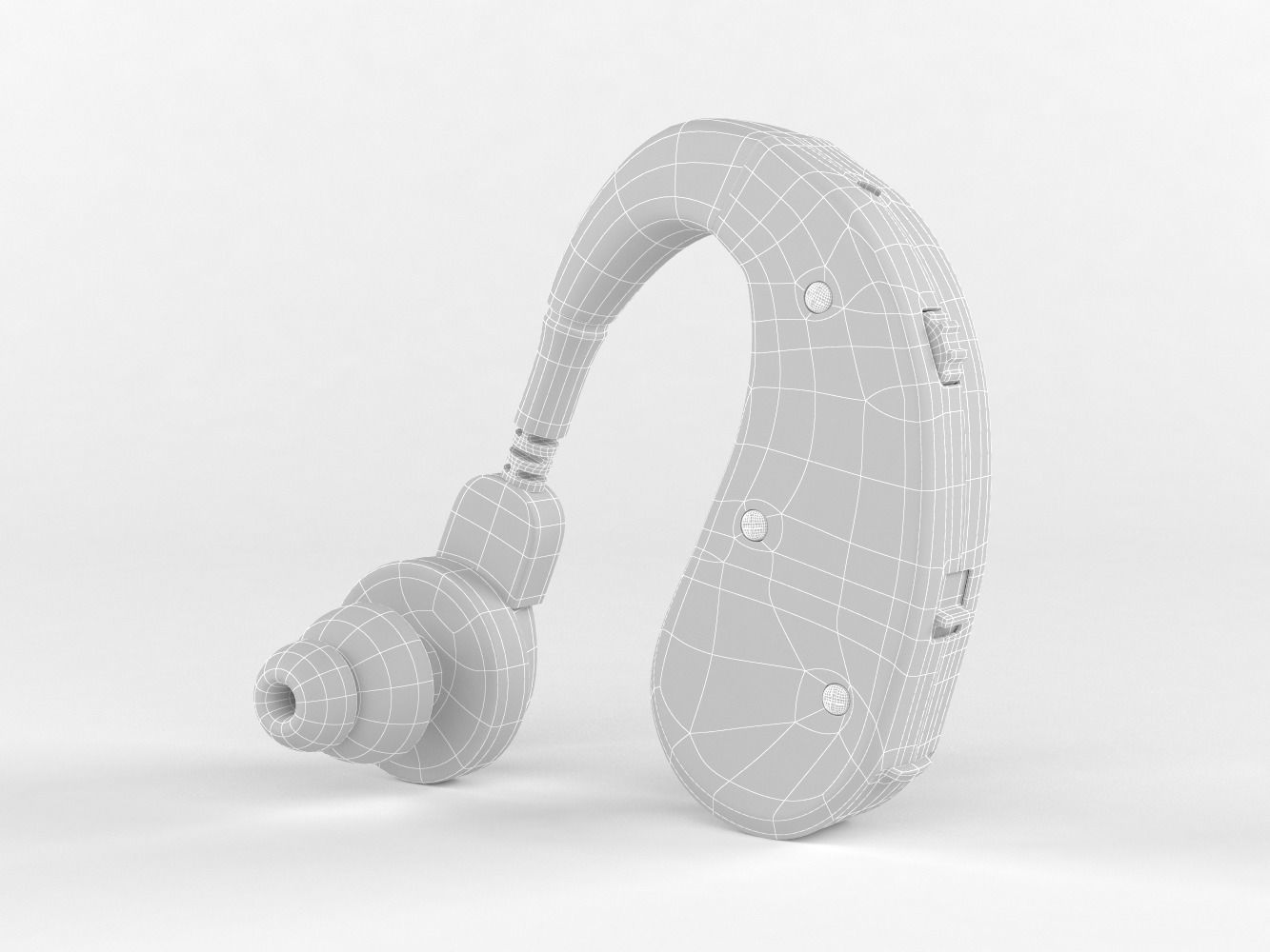 Mini Portable Hearing Aid 3D model_10