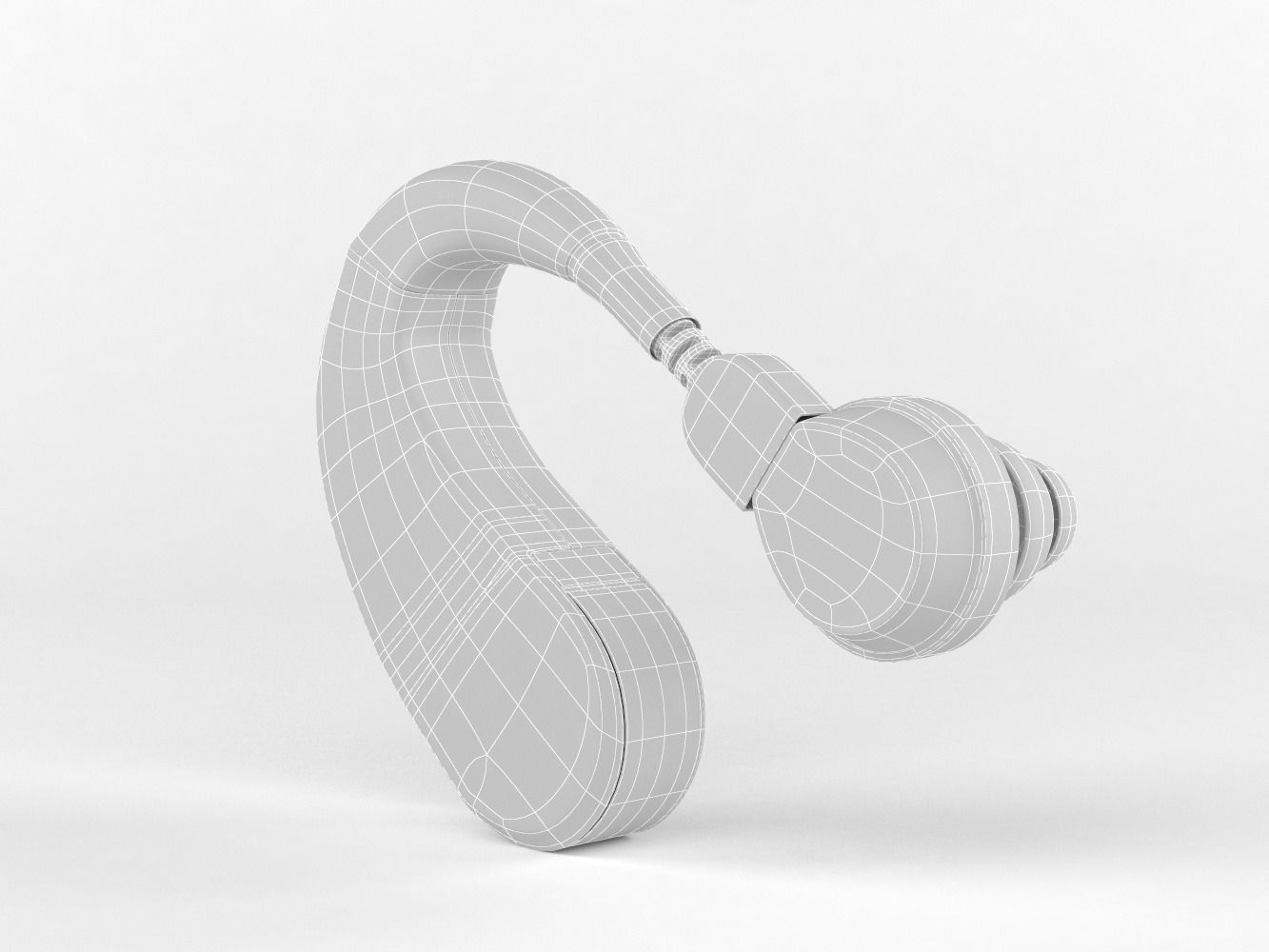 Mini Portable Hearing Aid 3D model_12