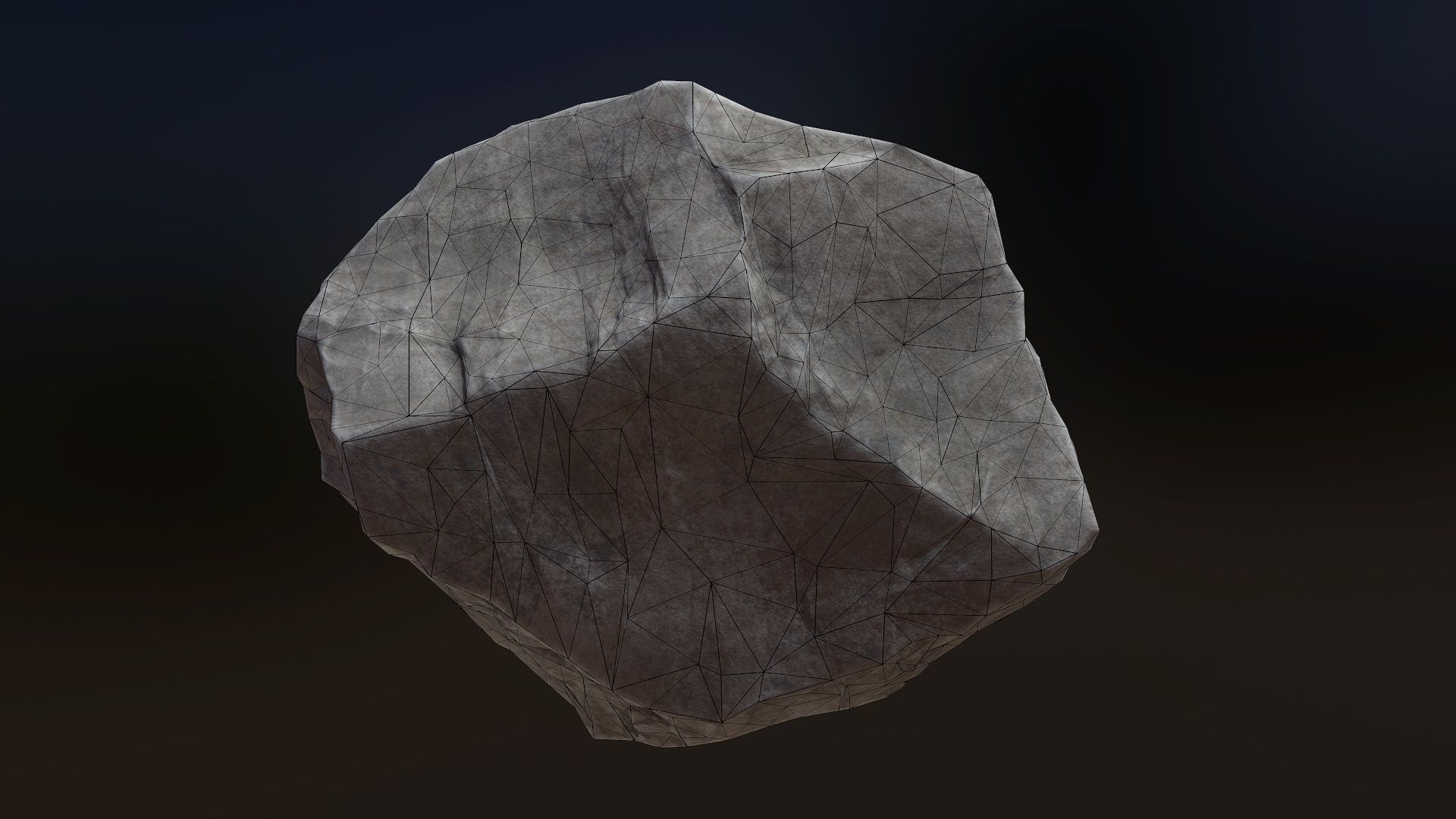 Stone V6 Low-poly 3D model_18