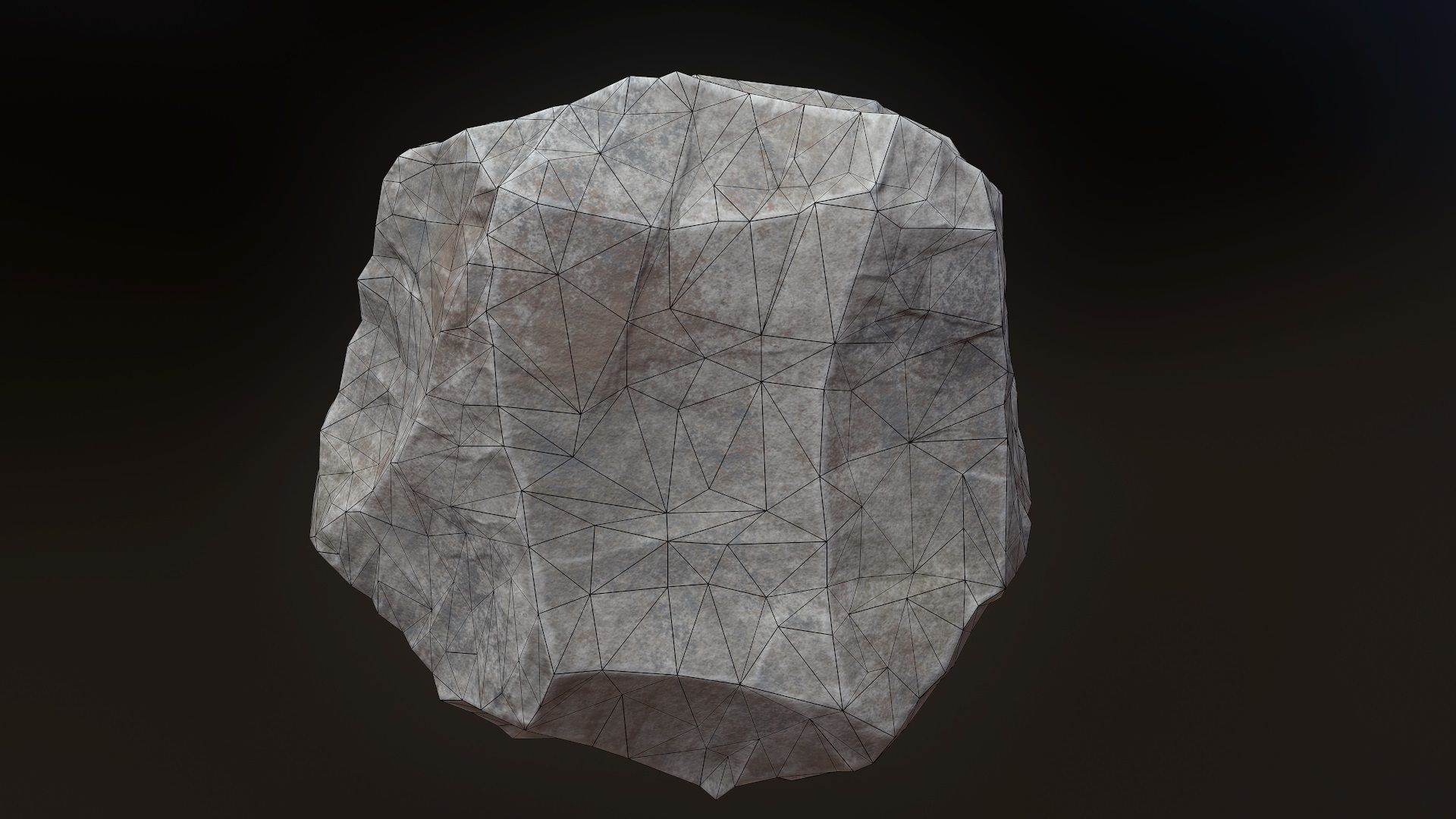 Stone V6 Low-poly 3D model_20