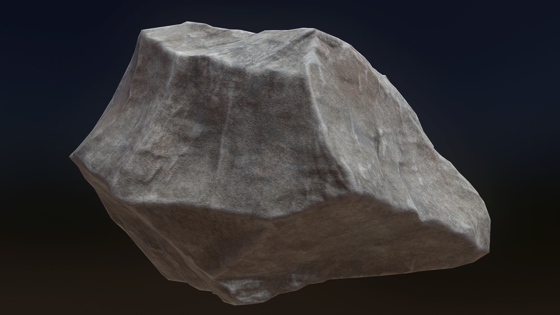 Stone V6 Low-poly 3D model_14