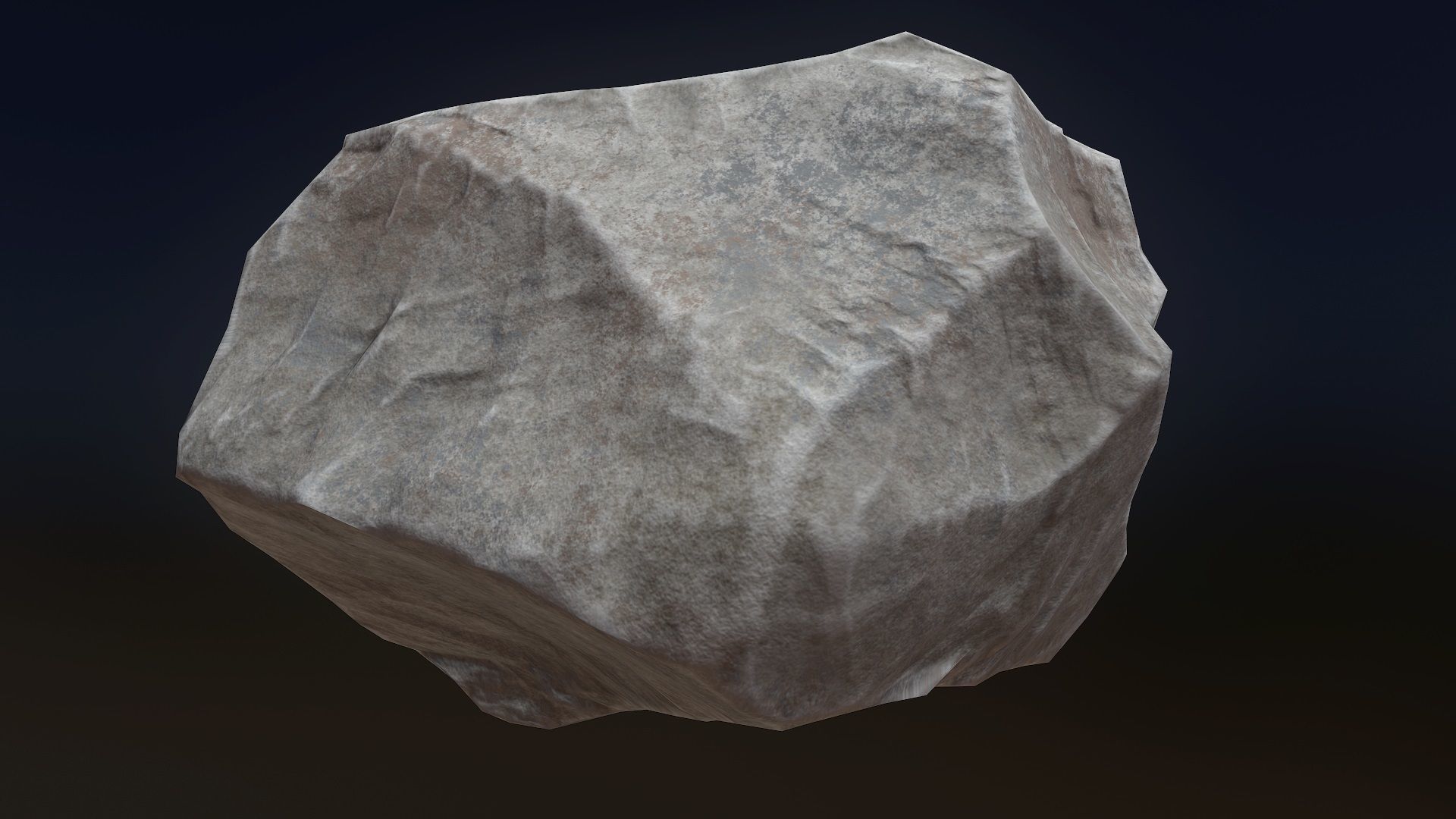 Stone V6 Low-poly 3D model_13