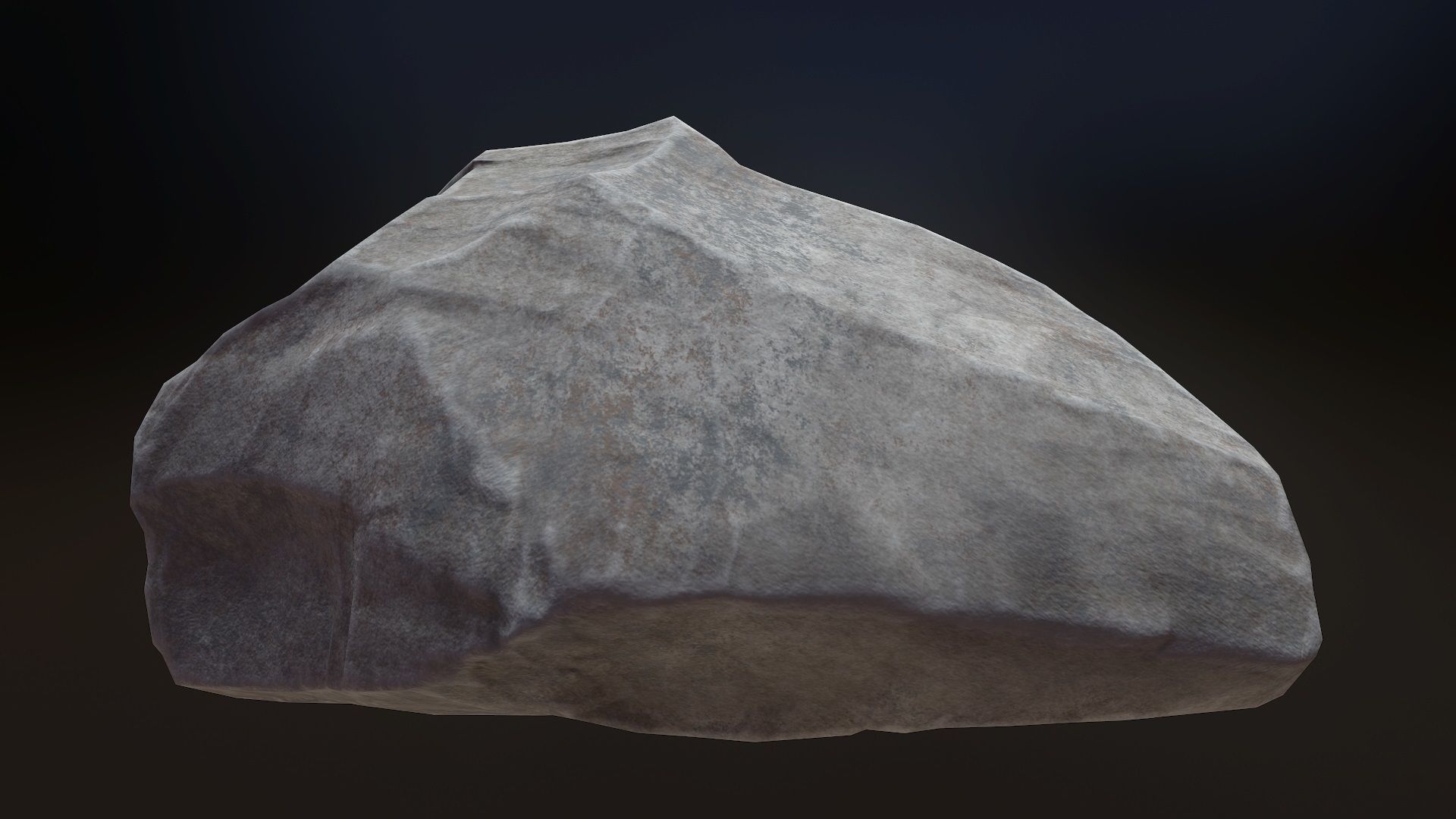 Stone V7 Low-poly 3D model_8