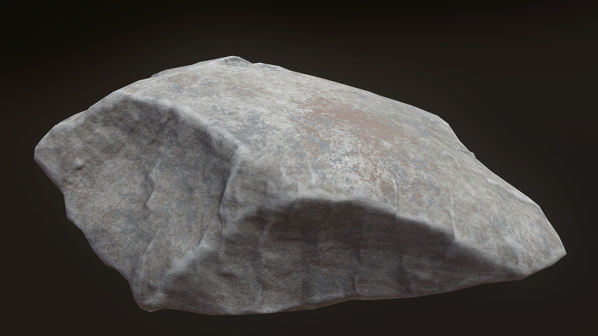 Stone V7 Low-poly 3D model_16
