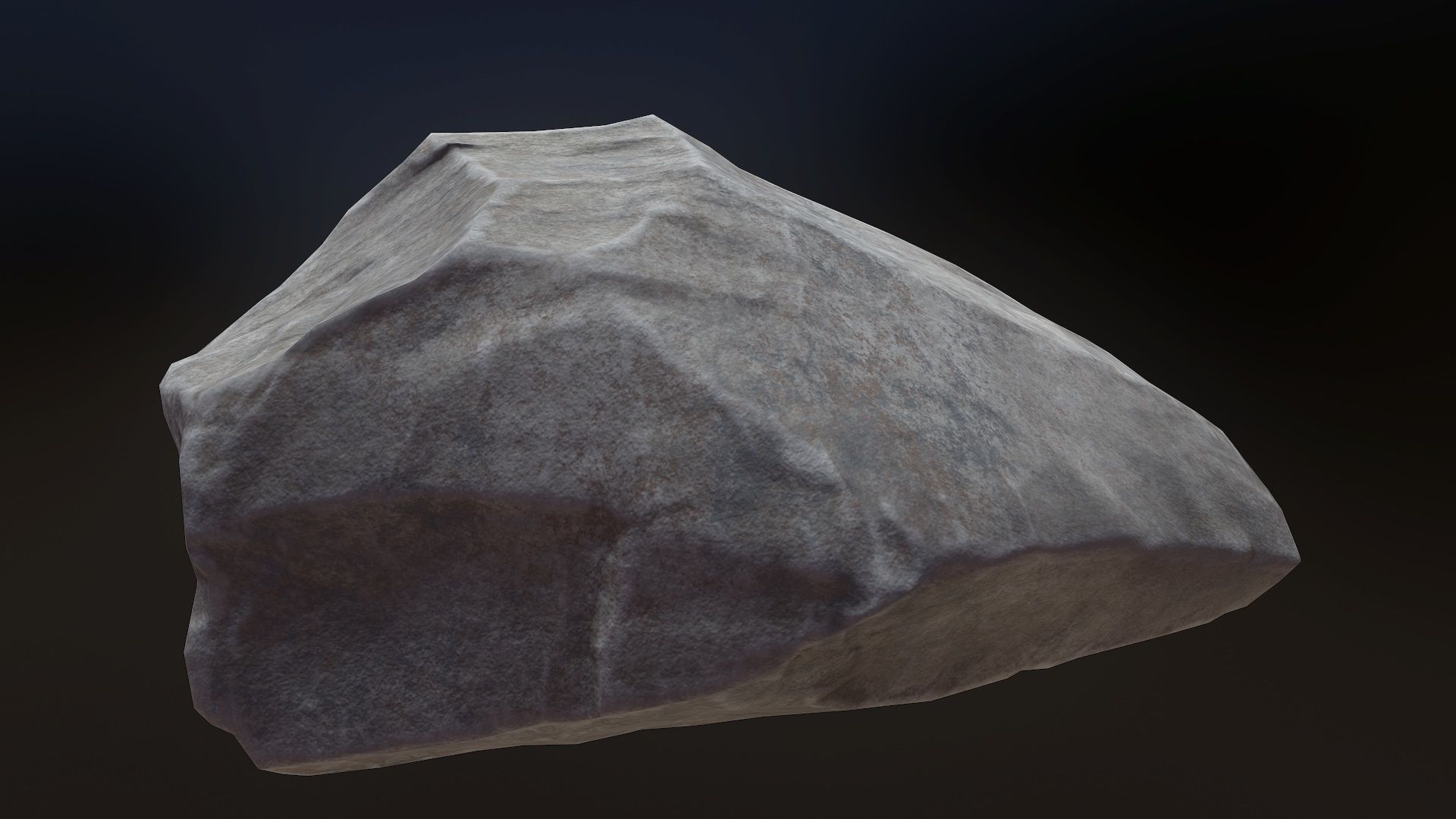 Stone V7 Low-poly 3D model_6