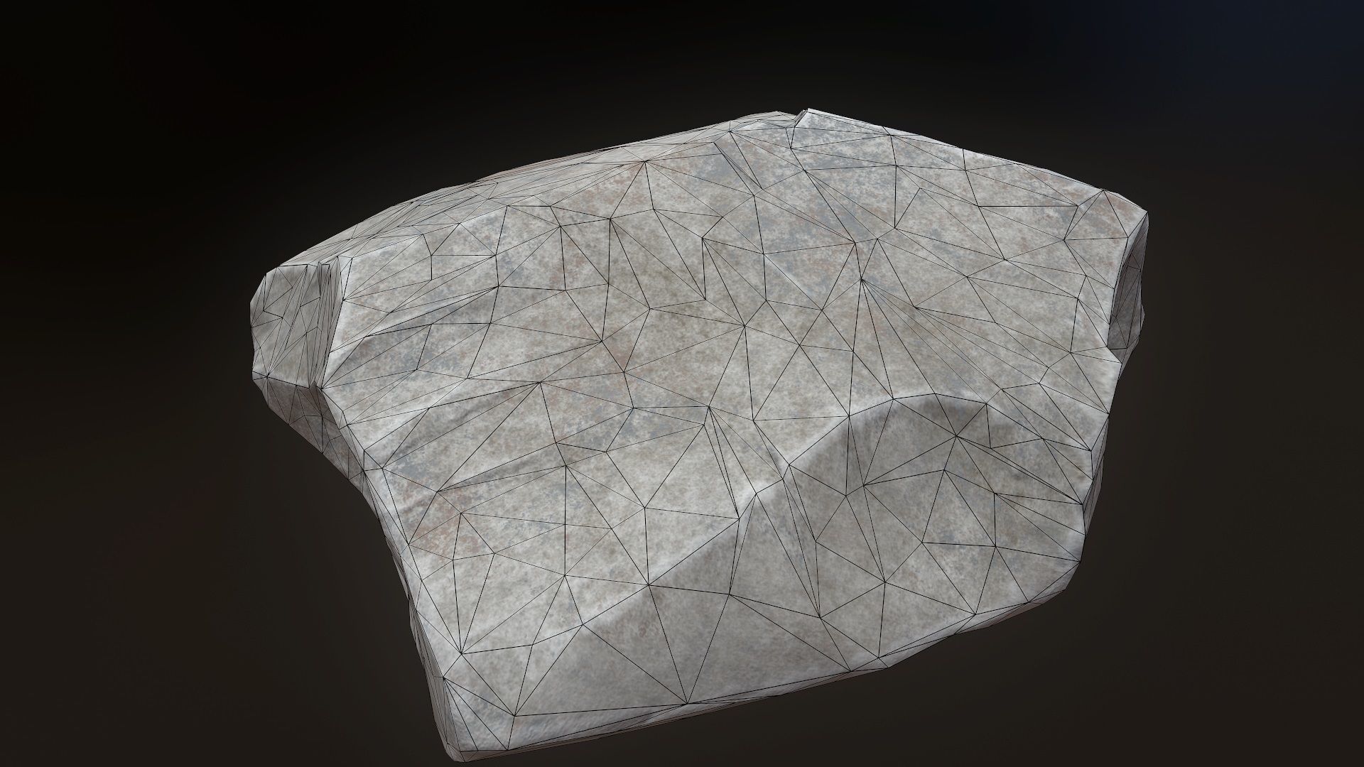 Stone V7 Low-poly 3D model_17
