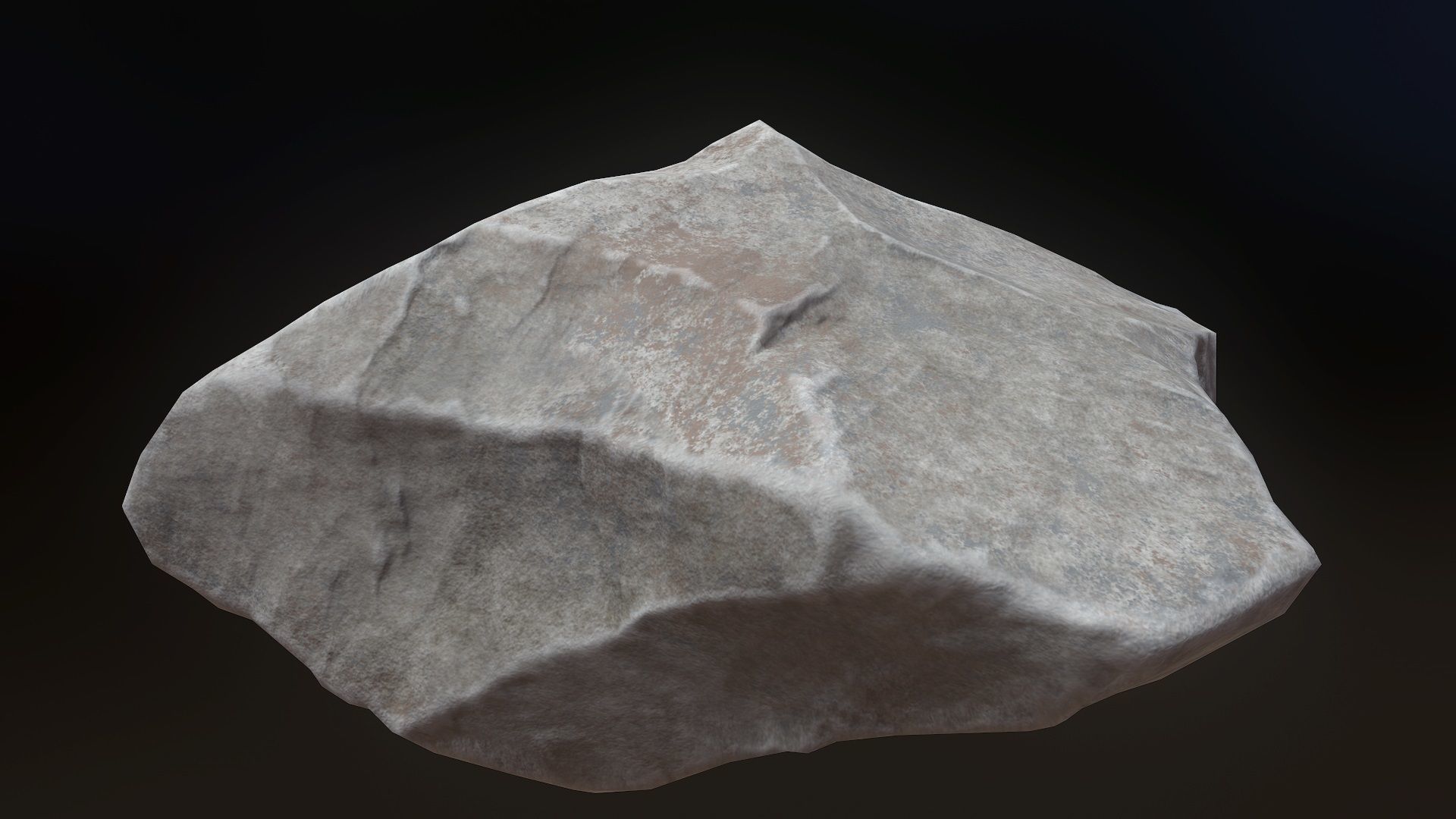 Stone V7 Low-poly 3D model_11