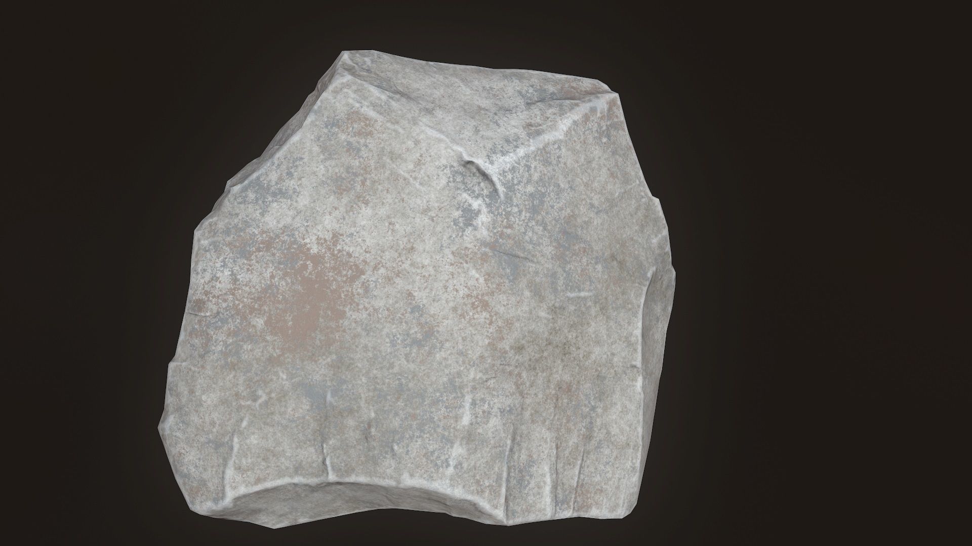 Stone V7 Low-poly 3D model_13