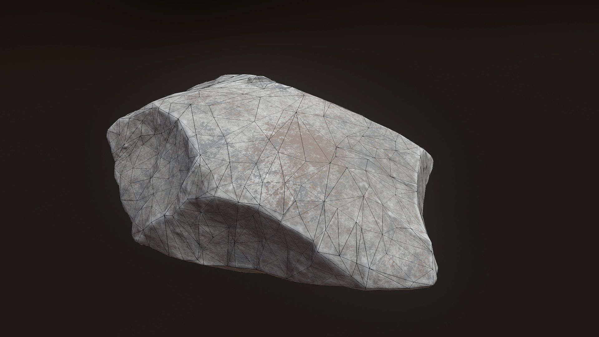 Stone V7 Low-poly 3D model_18