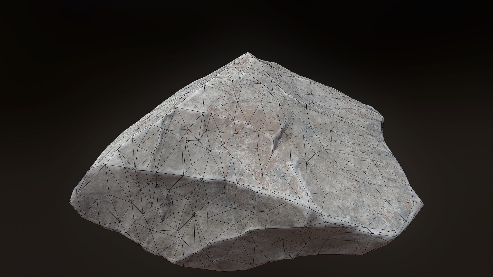 Stone V7 Low-poly 3D model_20