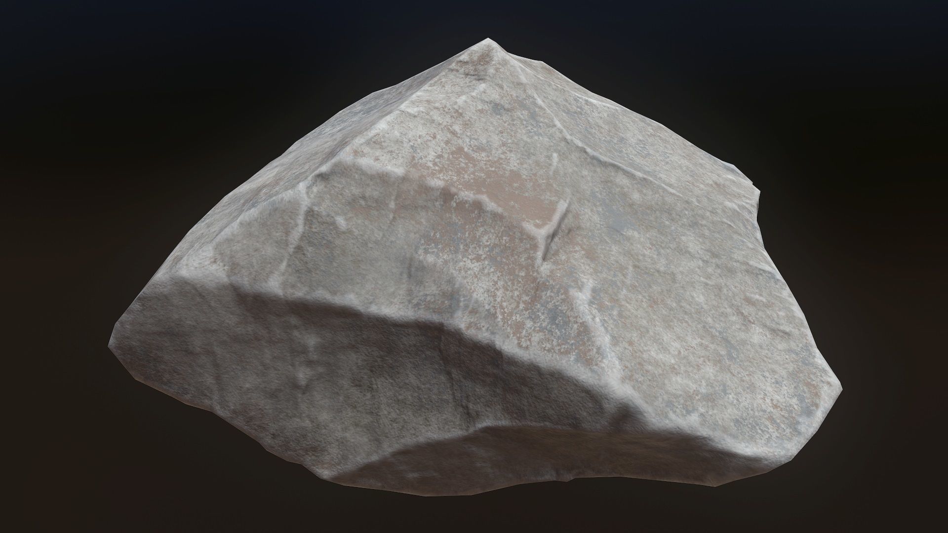 Stone V7 Low-poly 3D model_5