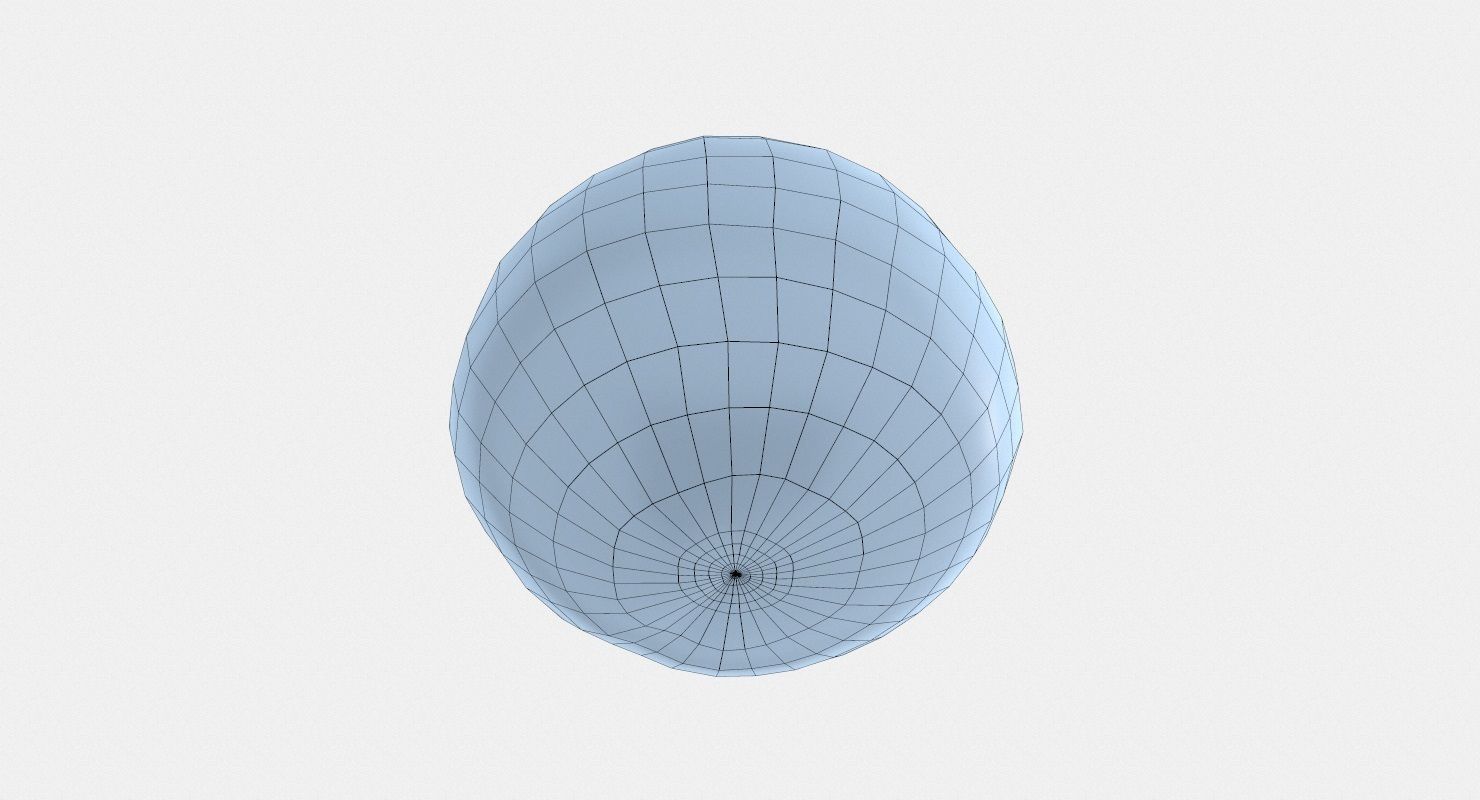 Garnet Low-poly 3D model pomegranate Low-poly 3D model_7