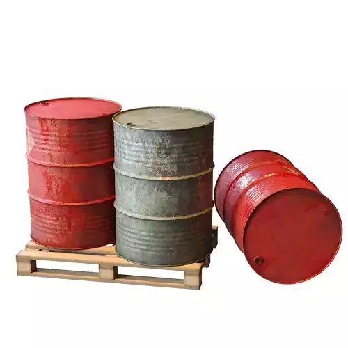 Fuel Barrel 3D model
