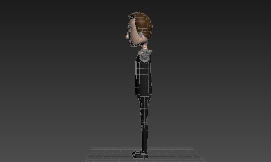 CartoonMan029-Waiter waiter 3D model_17