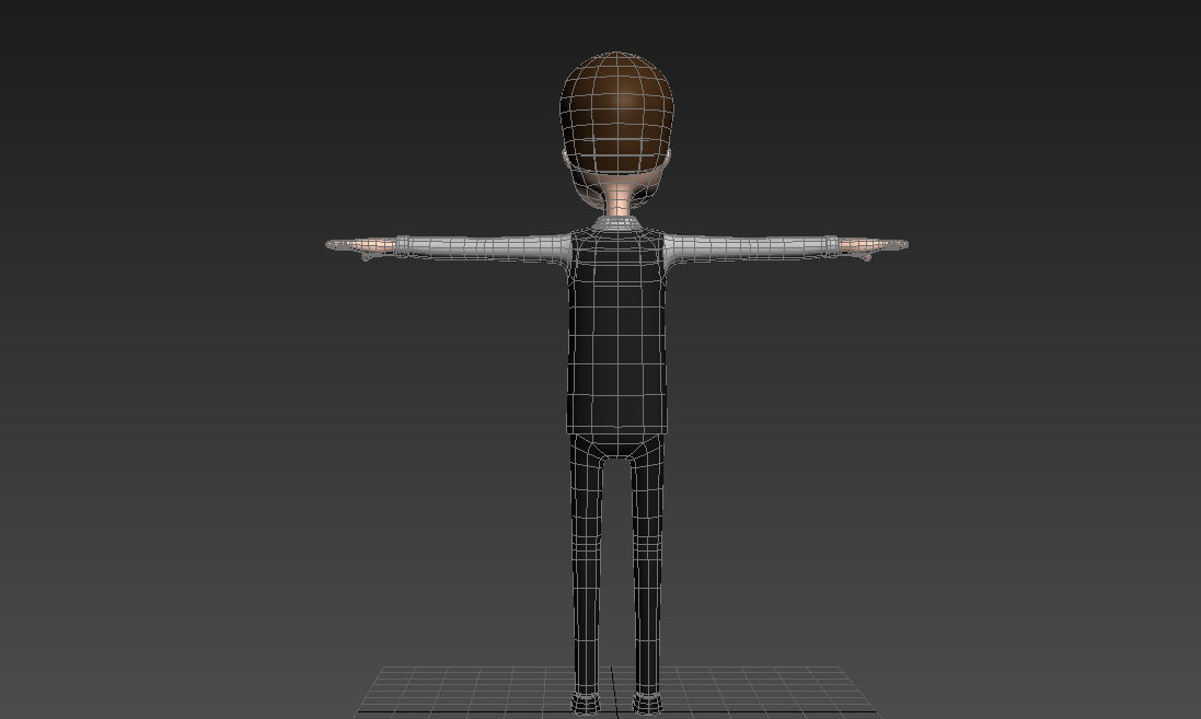 CartoonMan029-Waiter waiter 3D model_19