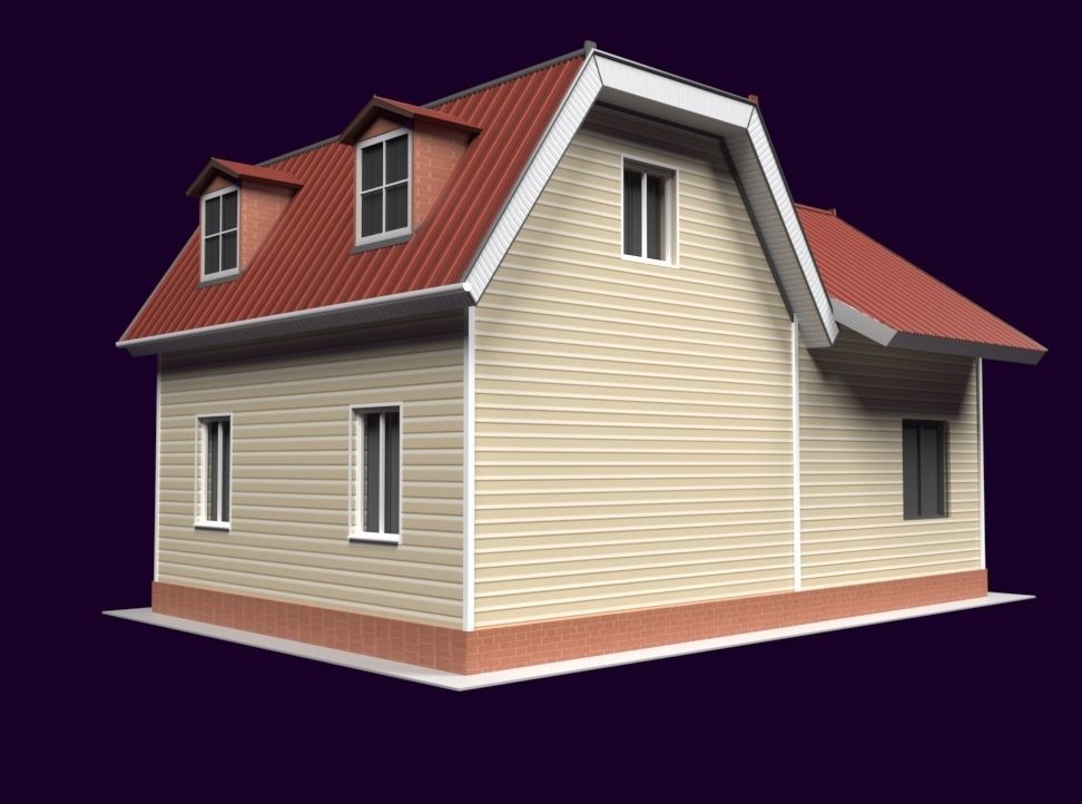 Private House 3D model_6