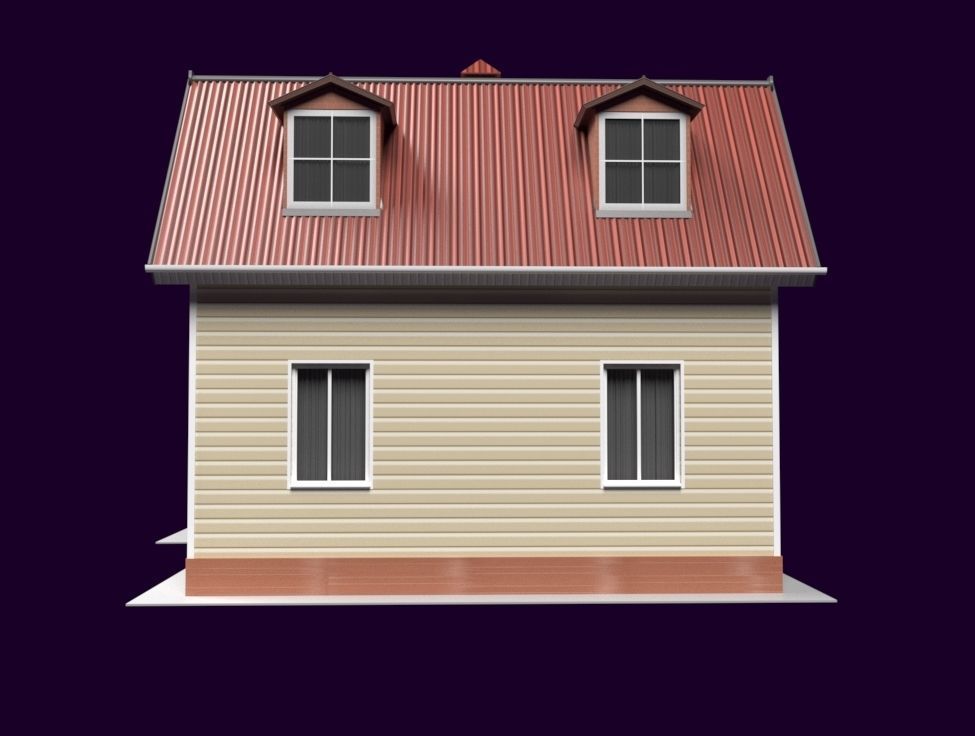 Private House 3D model_5