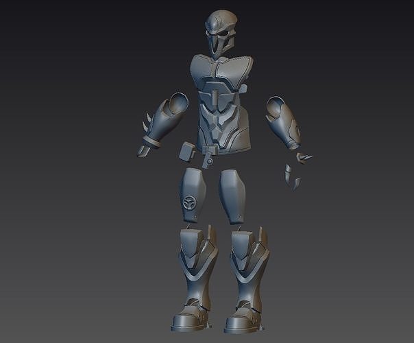 Reaper Armor 3D print model