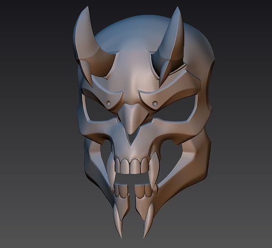 Reaper Hellfire mask 3D print model