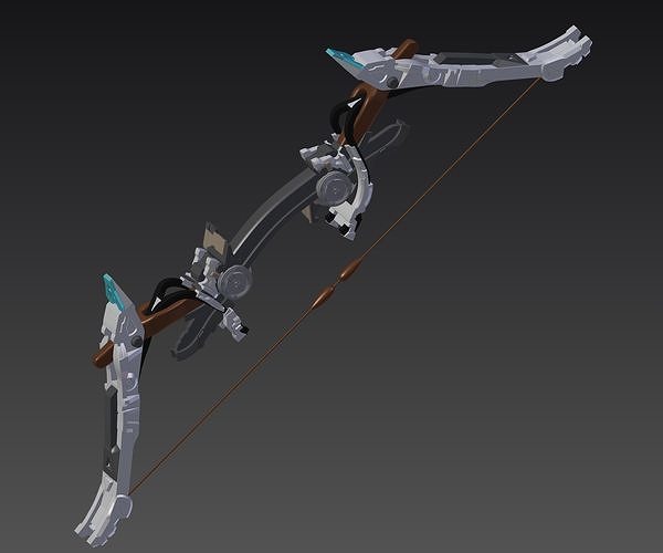 Aloys War Bow 3D print model