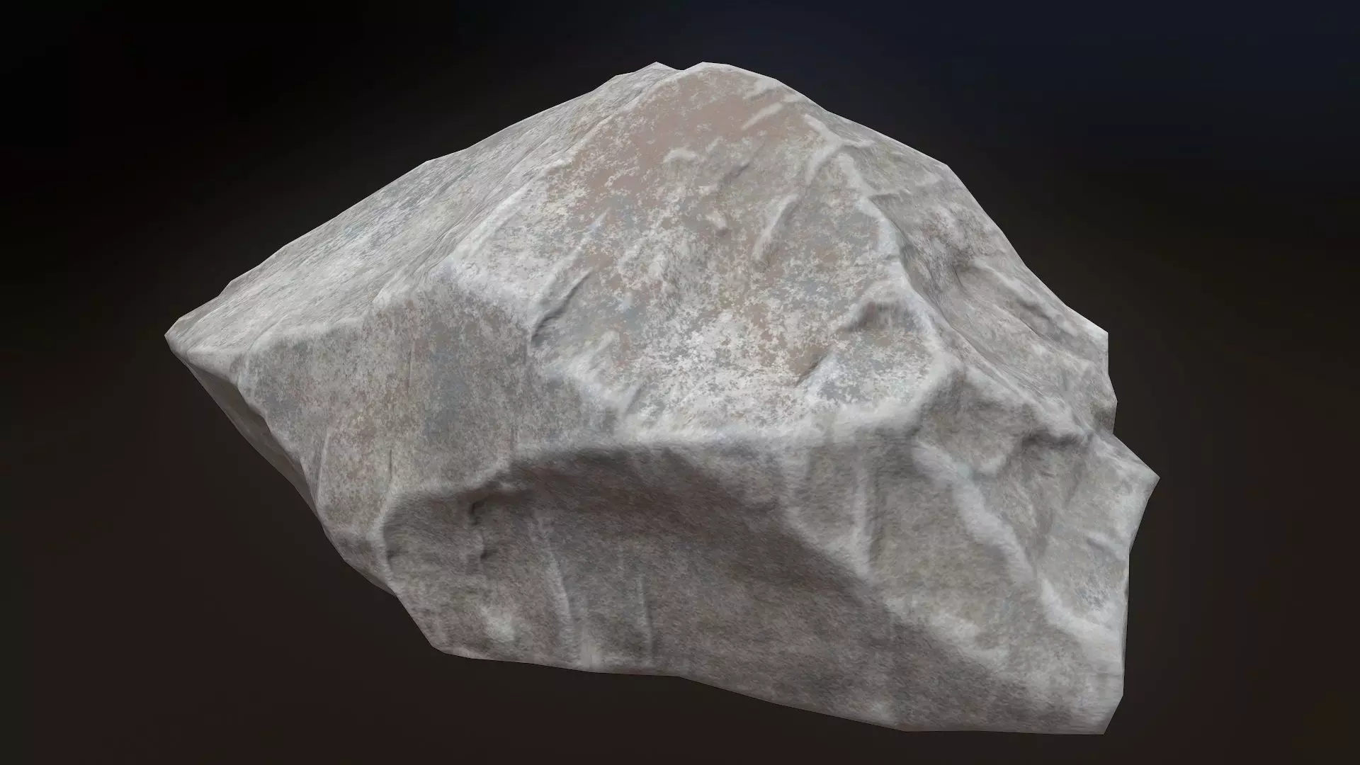Stone V8 Low-poly 3D model