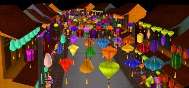 HoiAn Street Pack 3D model_1
