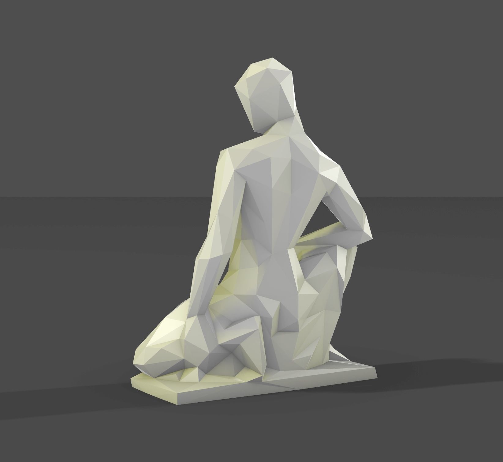 man pose 1 Free 3D print model_1
