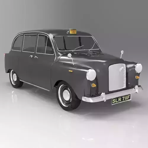 London Taxi 3D model