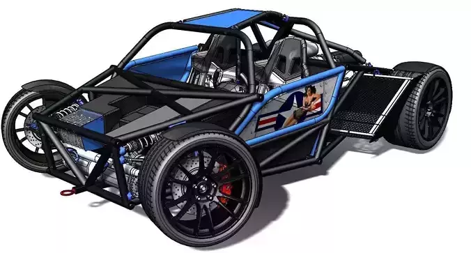 Rookie Chassis Free 3D model