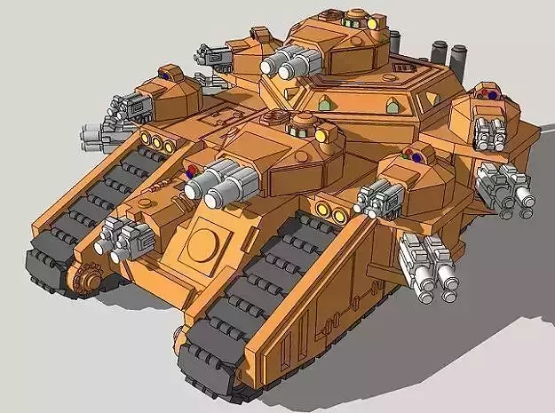 6mm StormMallet Superheavy Sci-Fi Tank