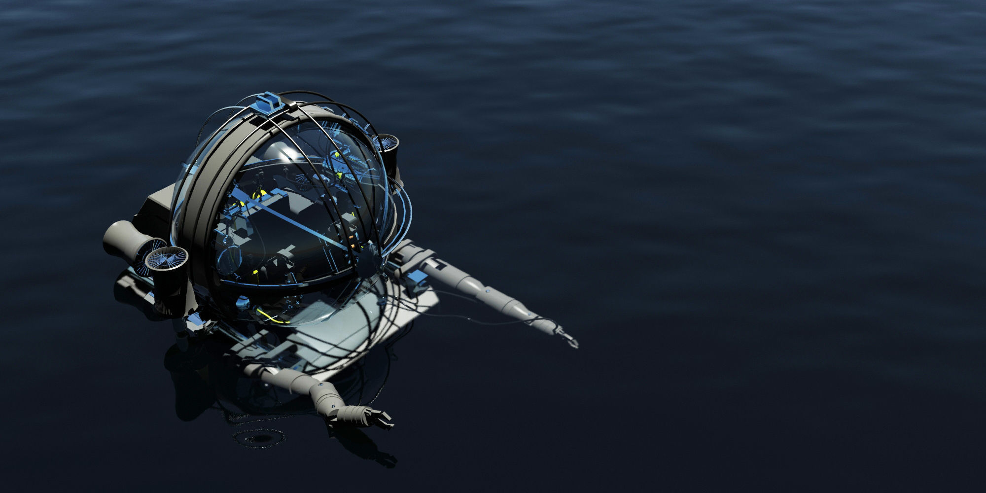 DeepRover robot 3D model_9