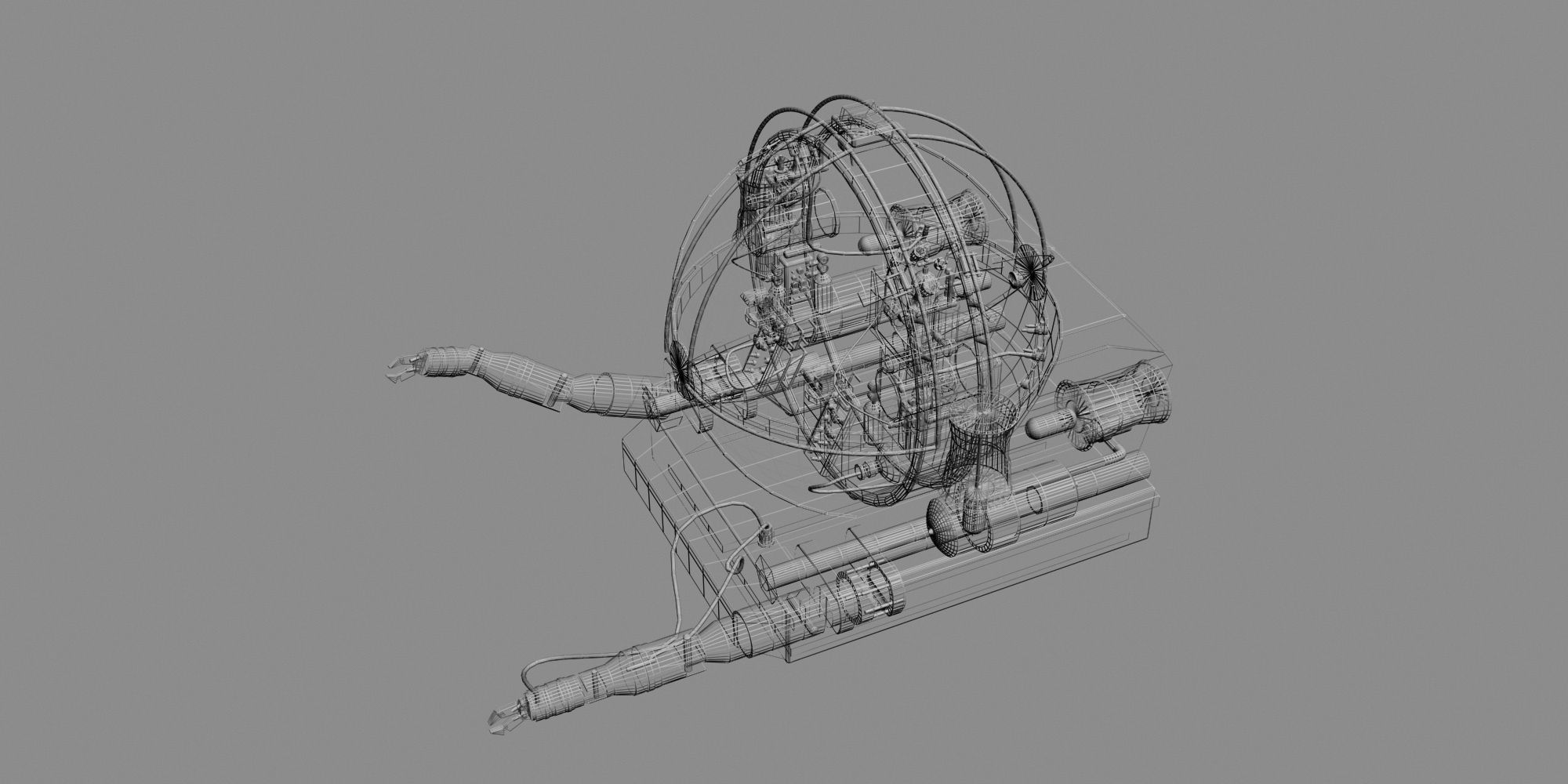 DeepRover robot 3D model_12