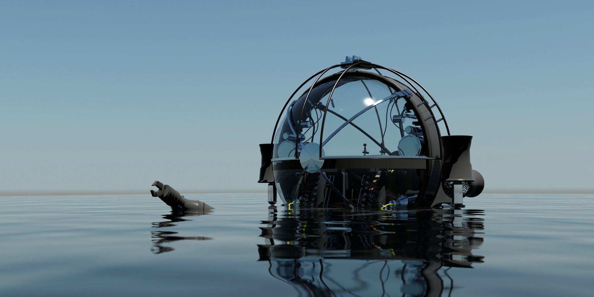 DeepRover robot 3D model_8