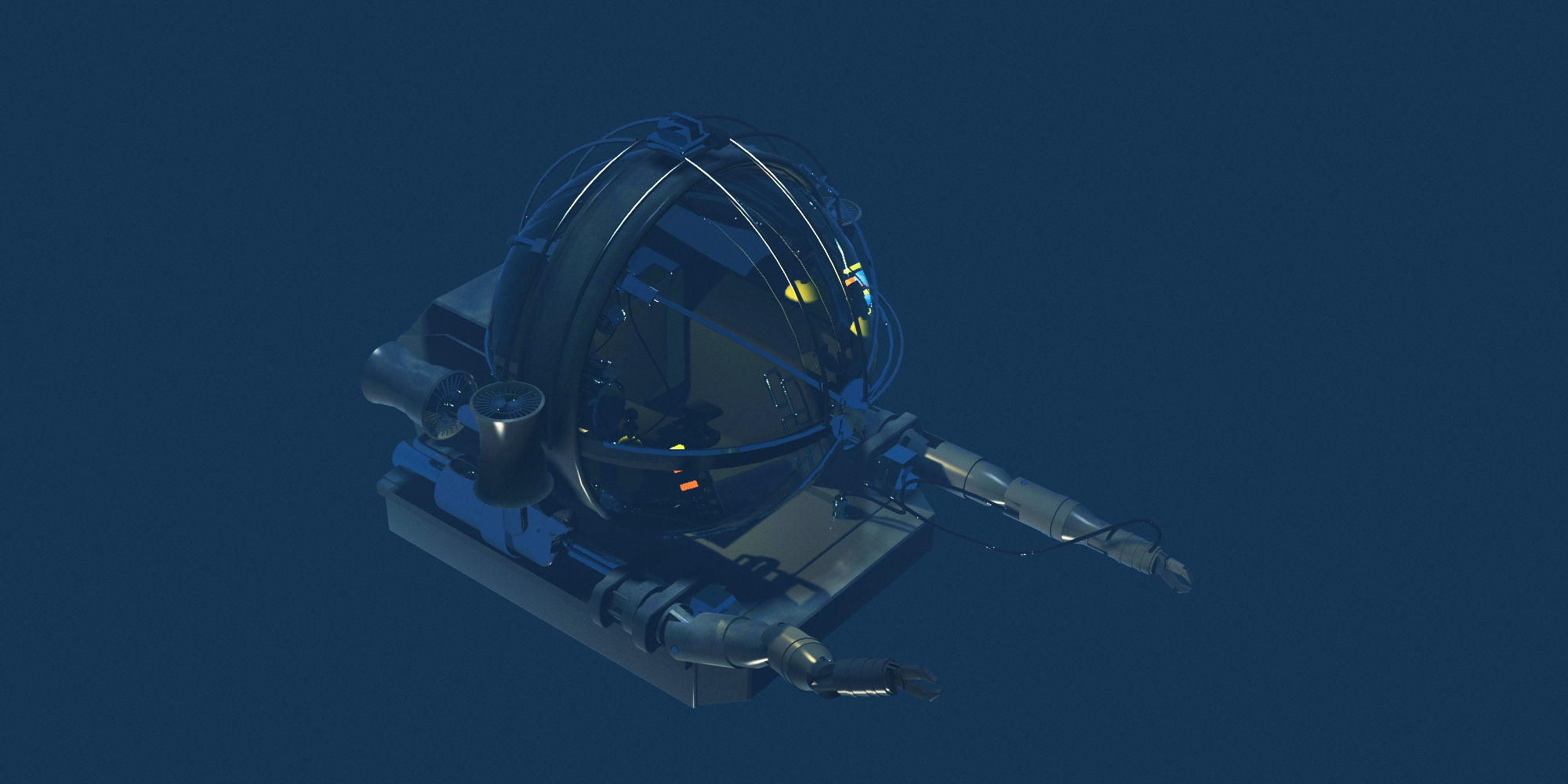 DeepRover robot 3D model_2