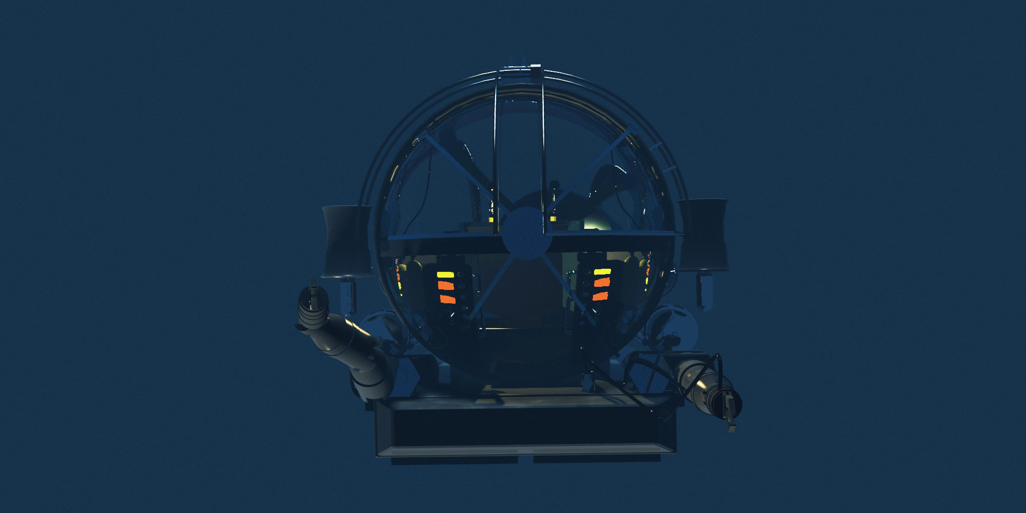 DeepRover robot 3D model_5