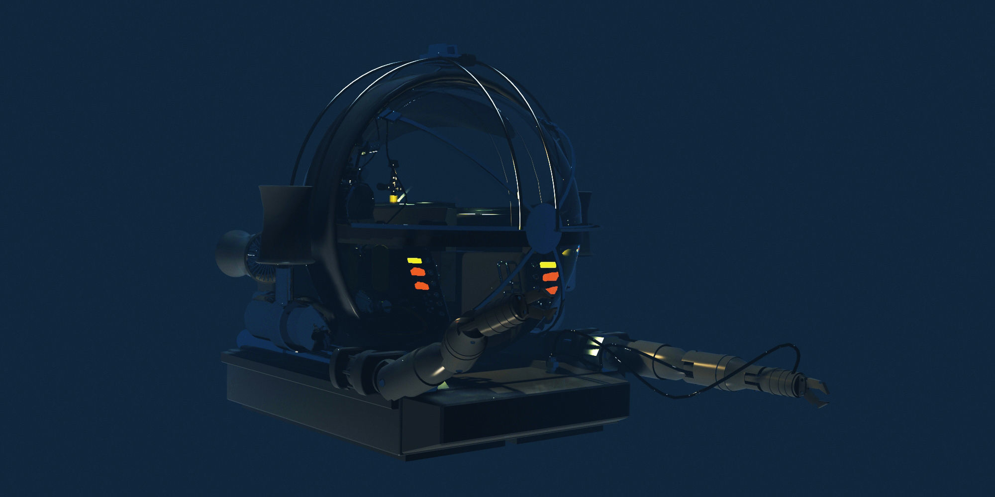 DeepRover robot 3D model_1