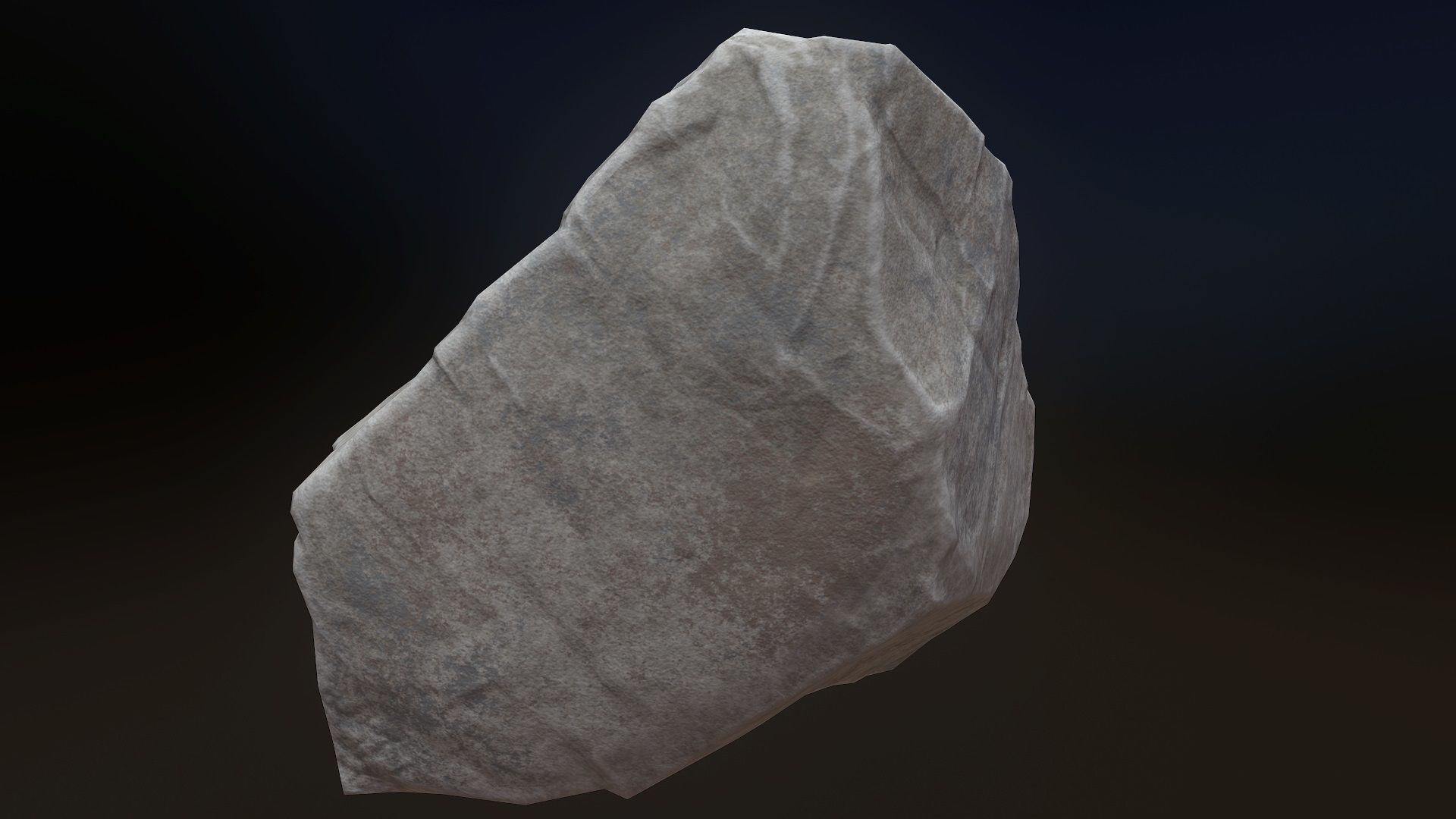 Stone V9 Low-poly 3D model_14