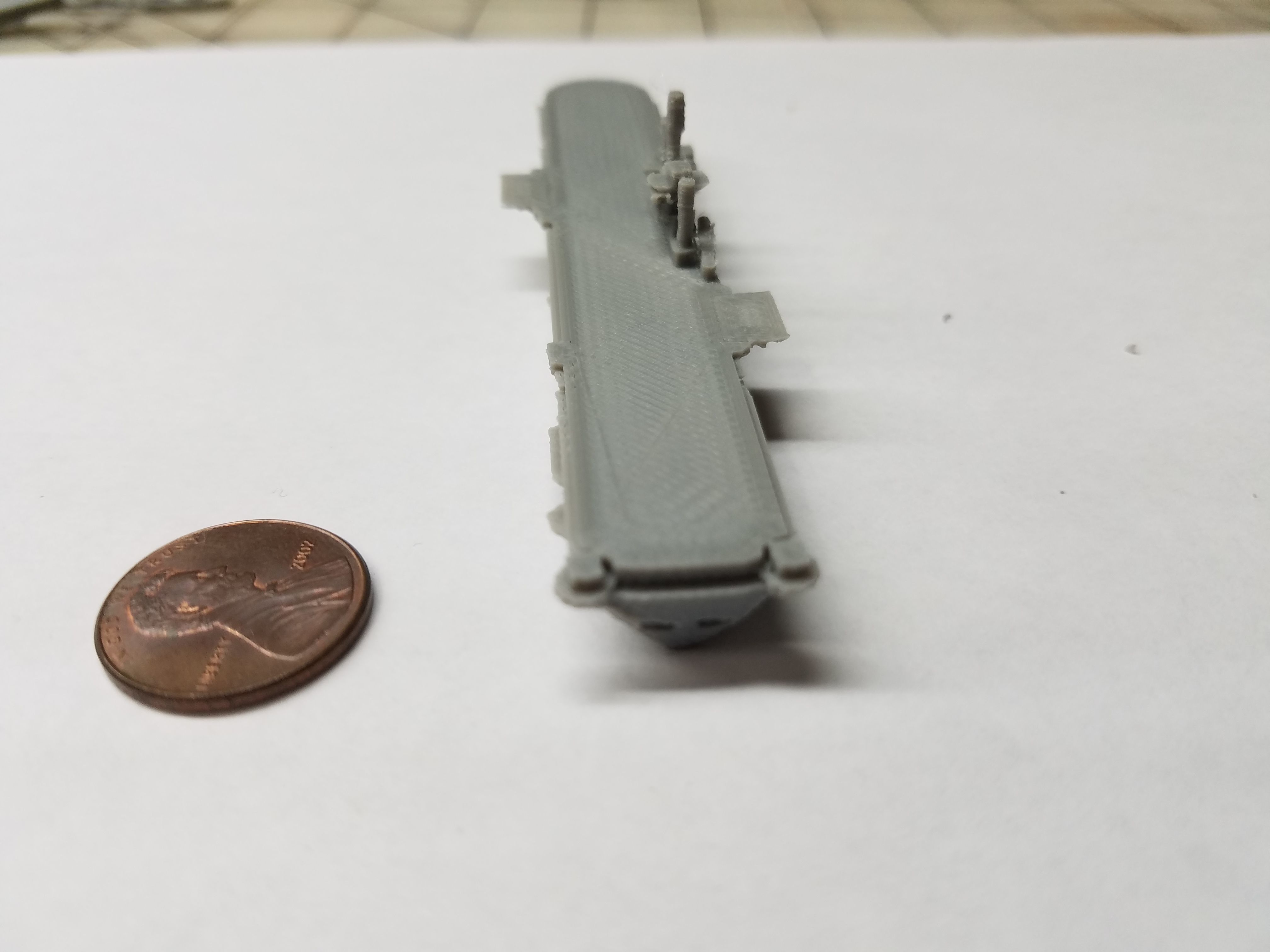 US Iwo Jima Class Amphibious Assault Warship 3D print model_9