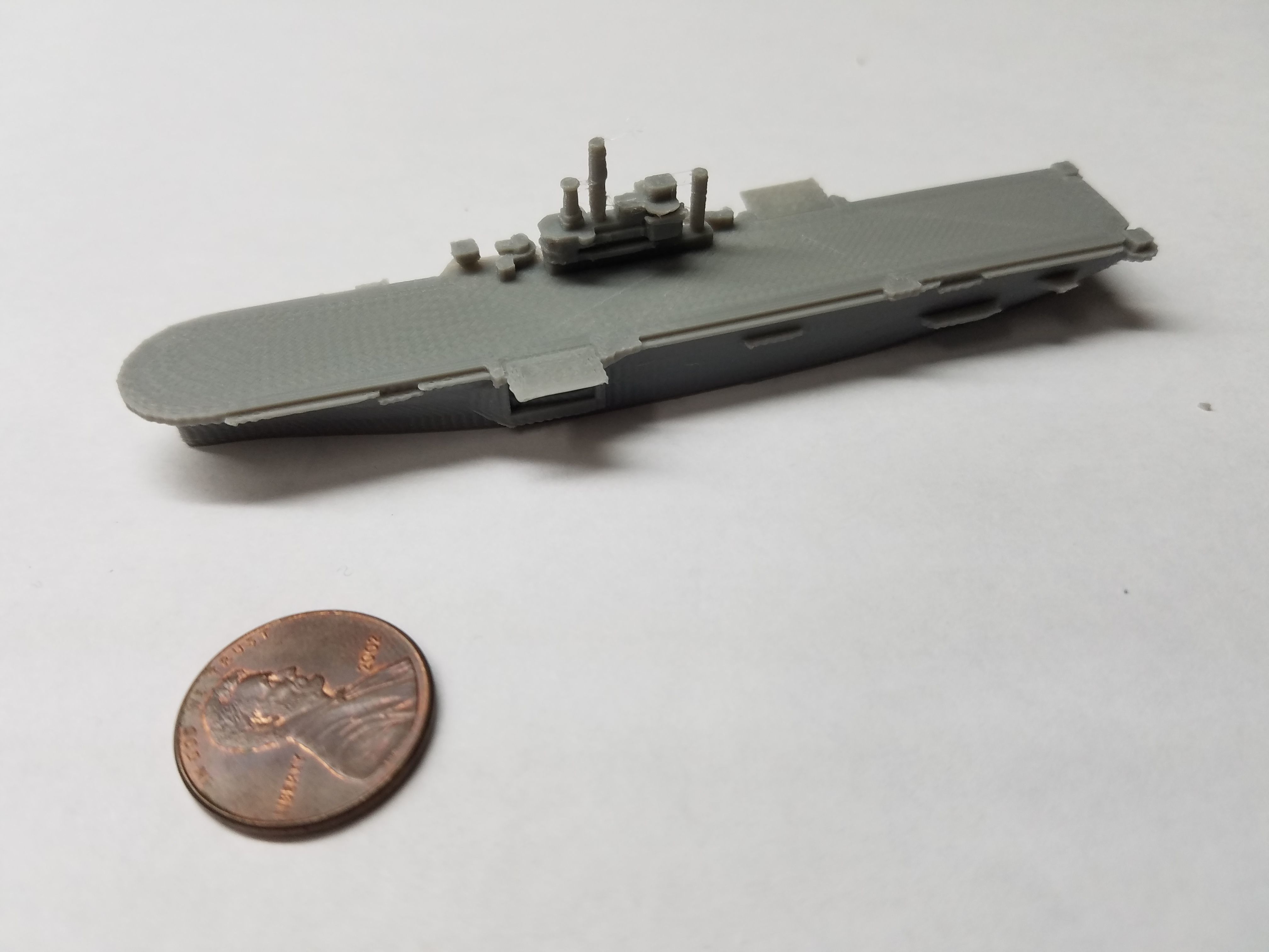 US Iwo Jima Class Amphibious Assault Warship 3D print model_10
