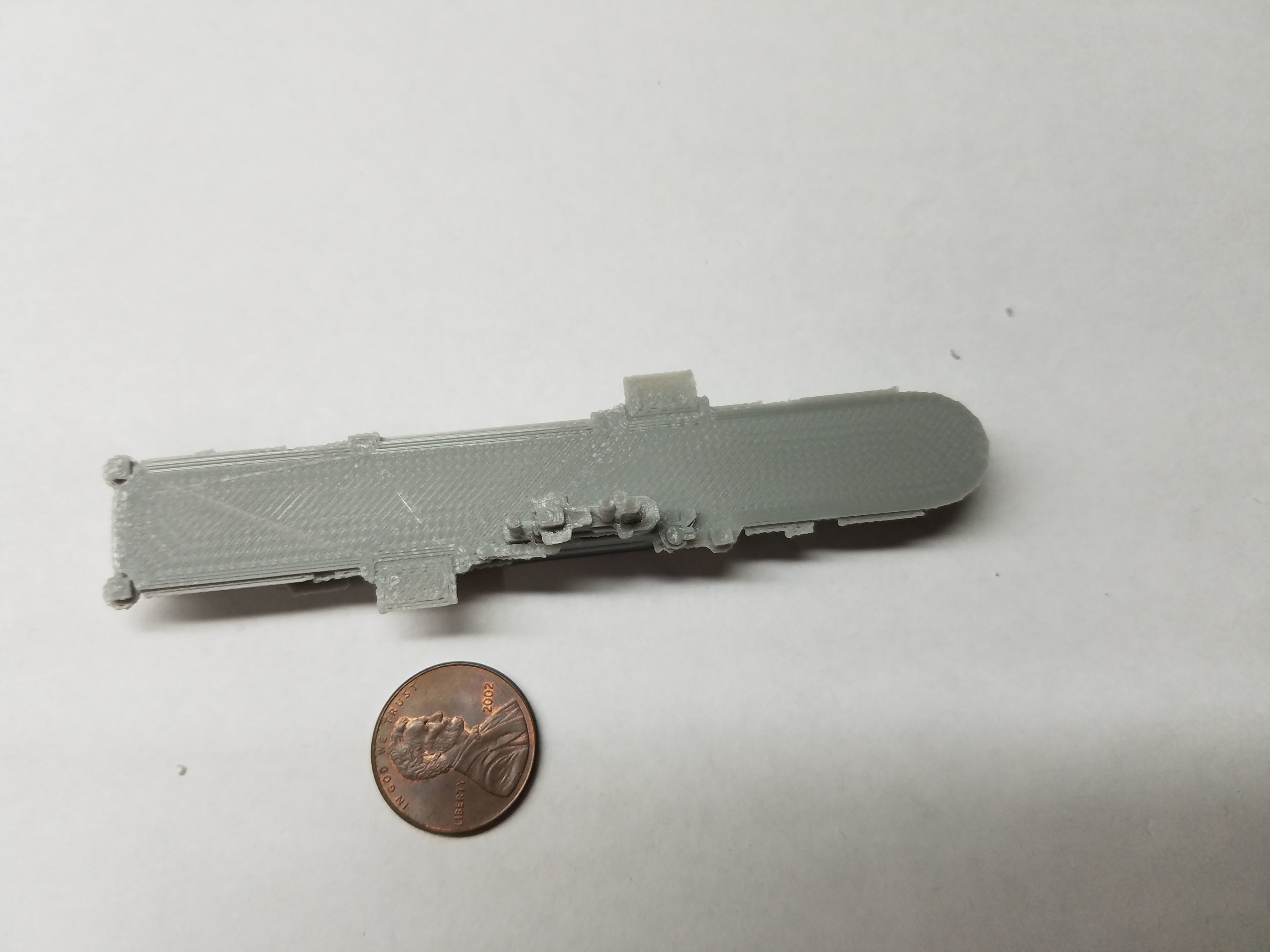 US Iwo Jima Class Amphibious Assault Warship 3D print model_15