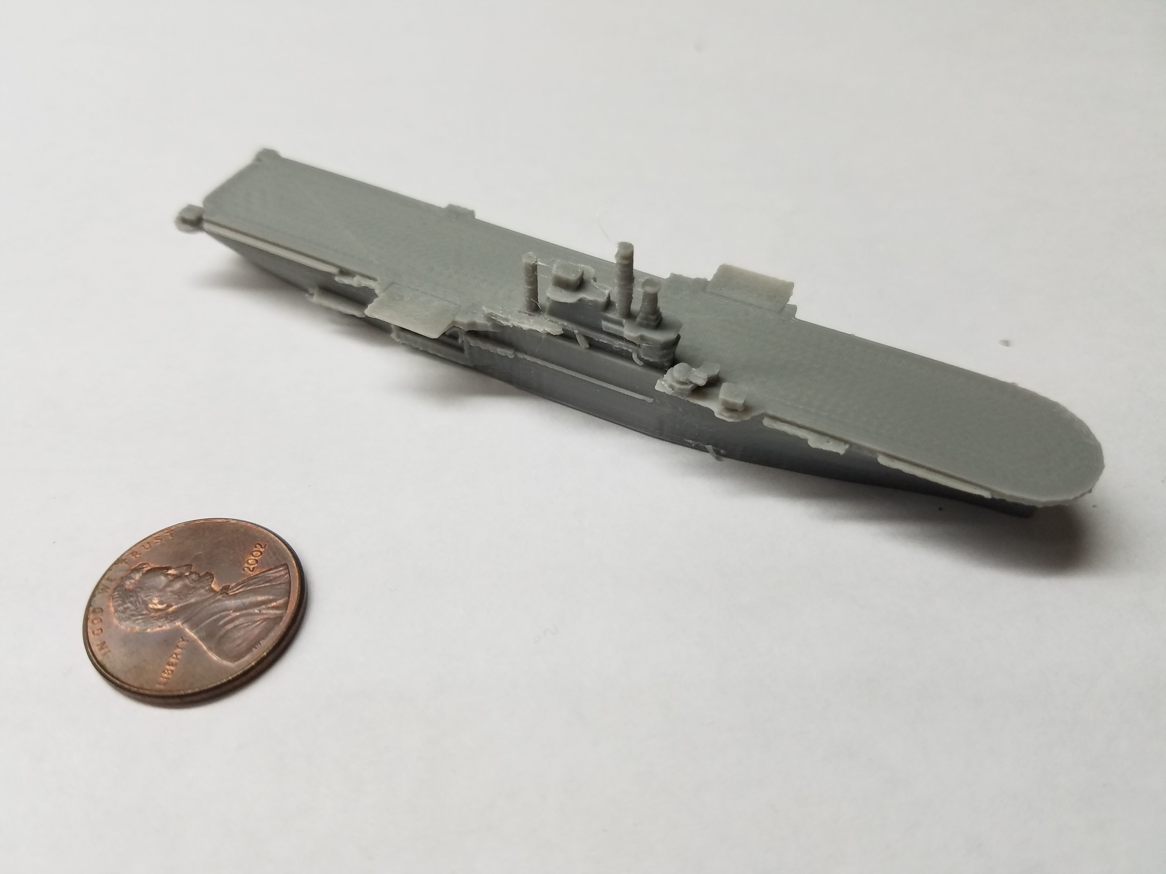 US Iwo Jima Class Amphibious Assault Warship 3D print model_11