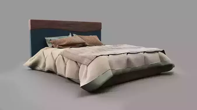 Bed with blanked PBR