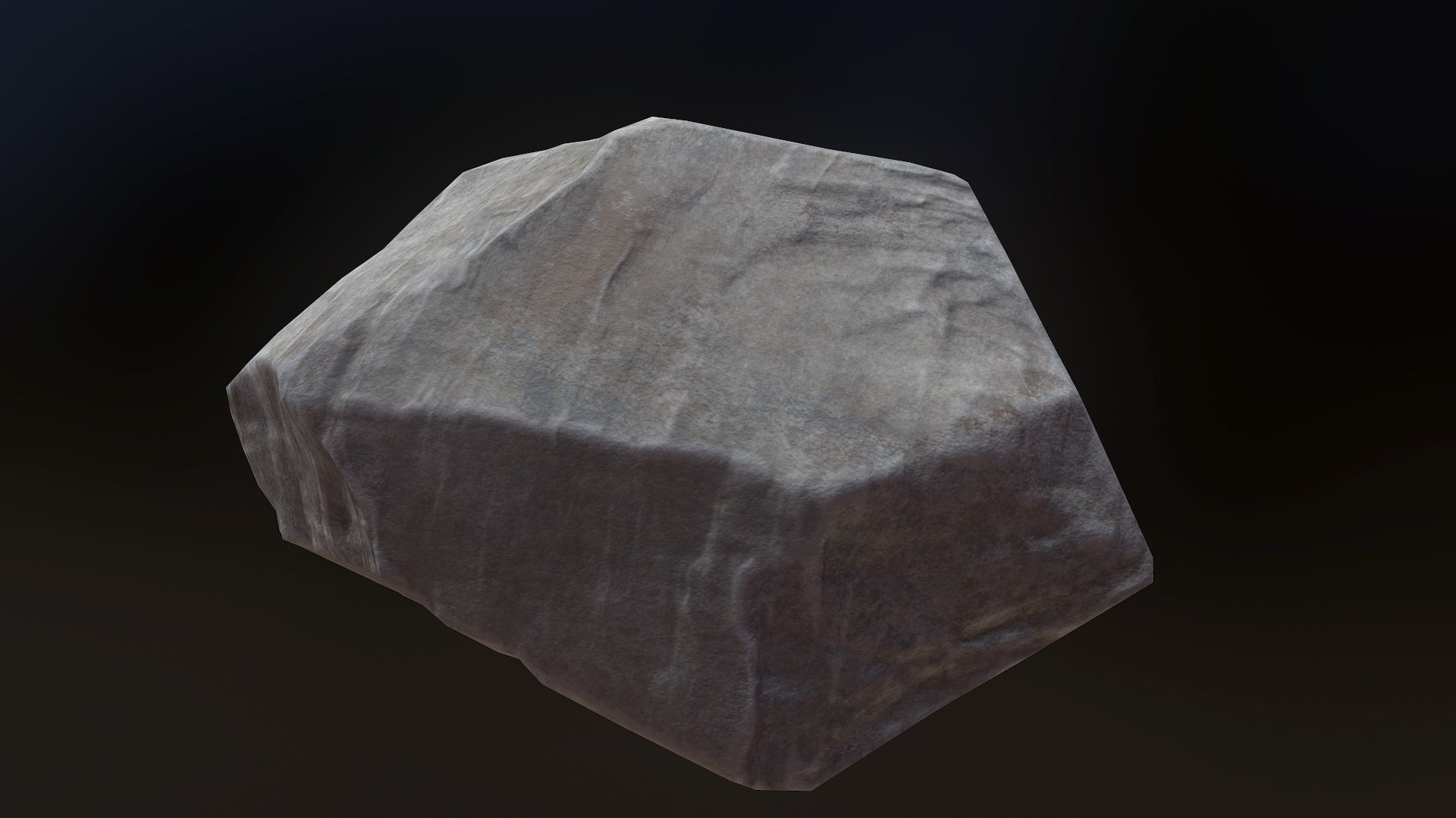 Stone V 10 Low-poly 3D model_11