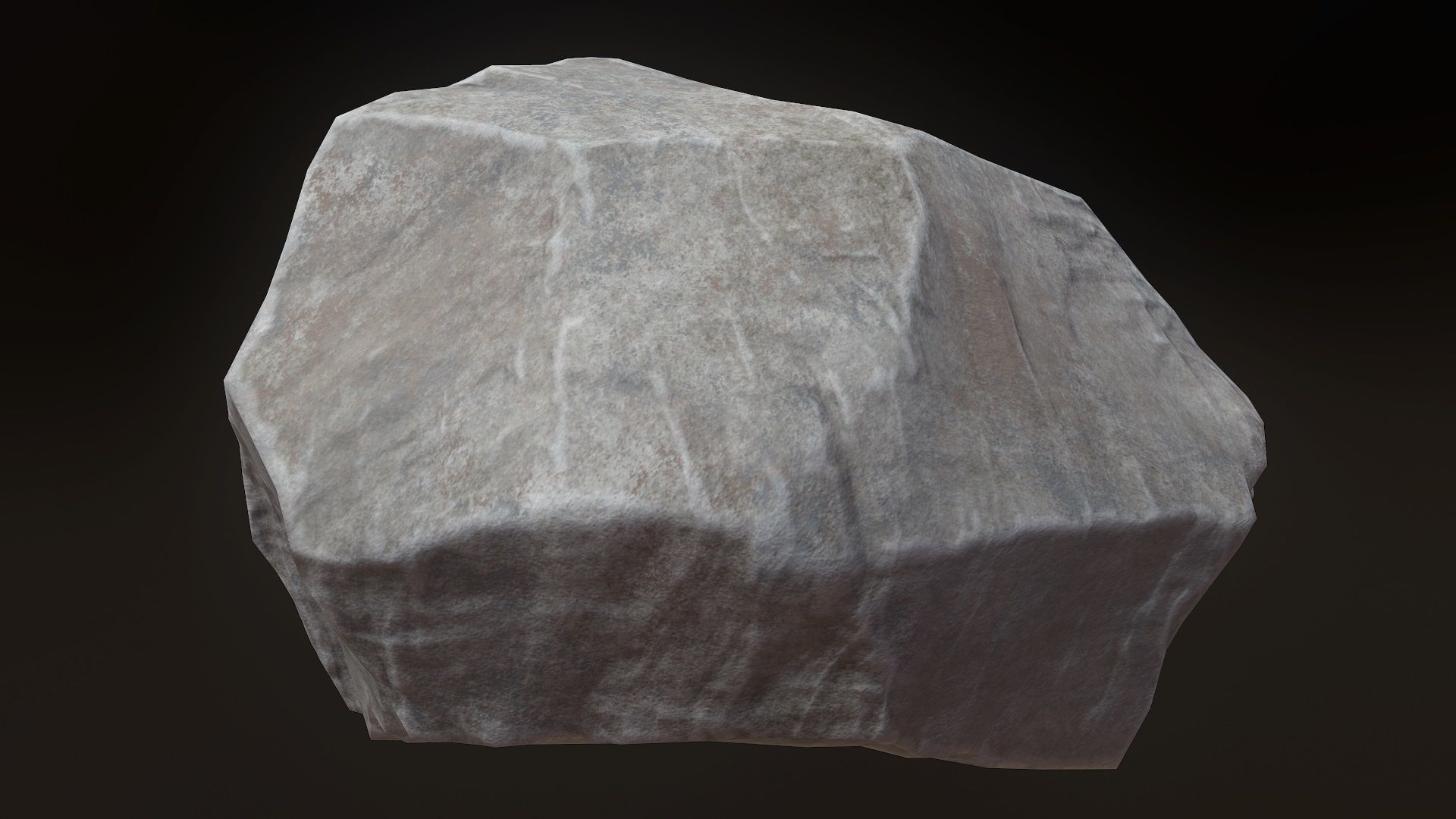Stone V 10 Low-poly 3D model_8