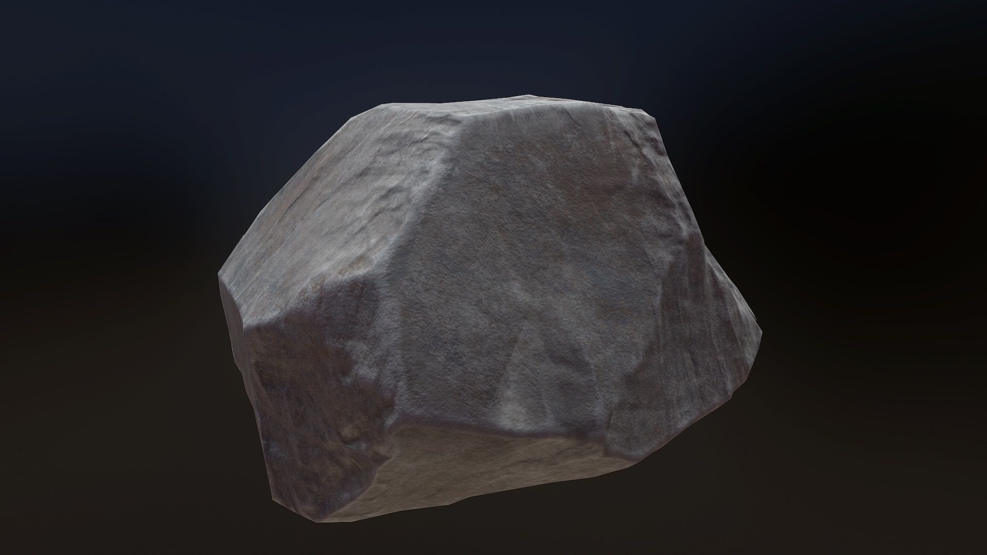 Stone V 10 Low-poly 3D model_14
