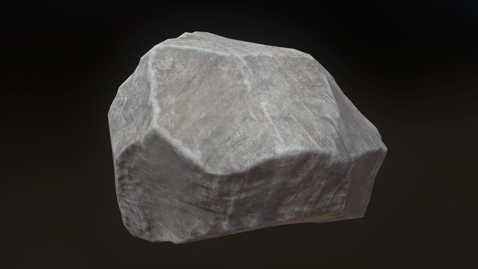 Stone V 10 Low-poly 3D model_7