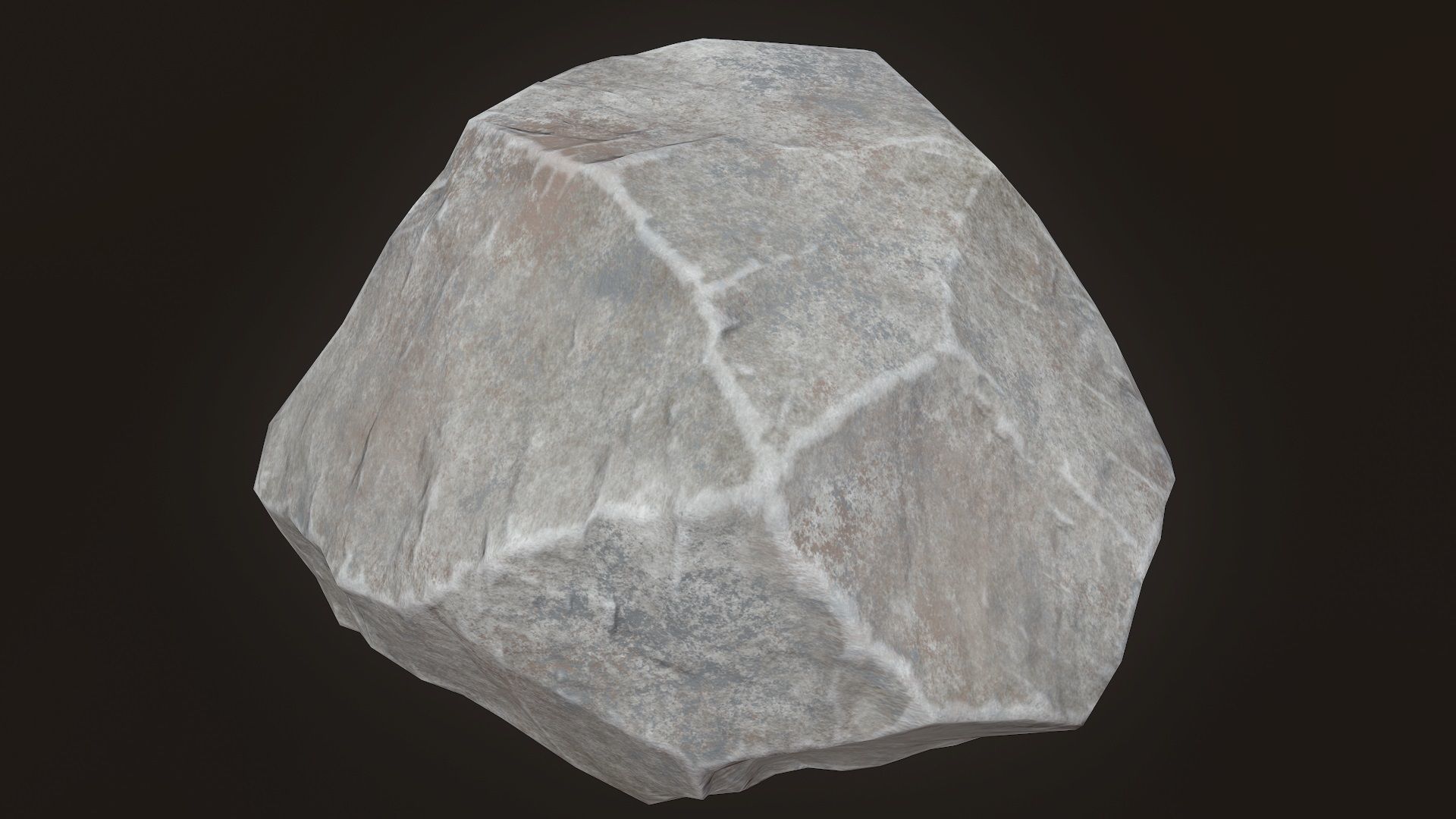 Stone V 10 Low-poly 3D model_18