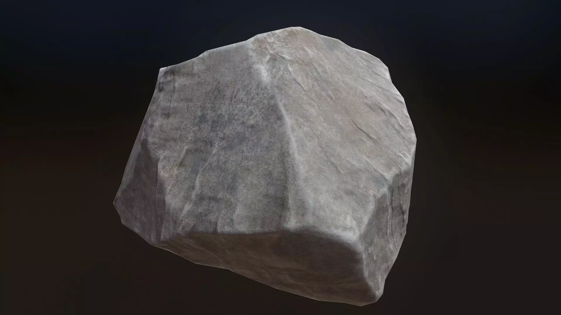 Stone V 10 Low-poly 3D model_0